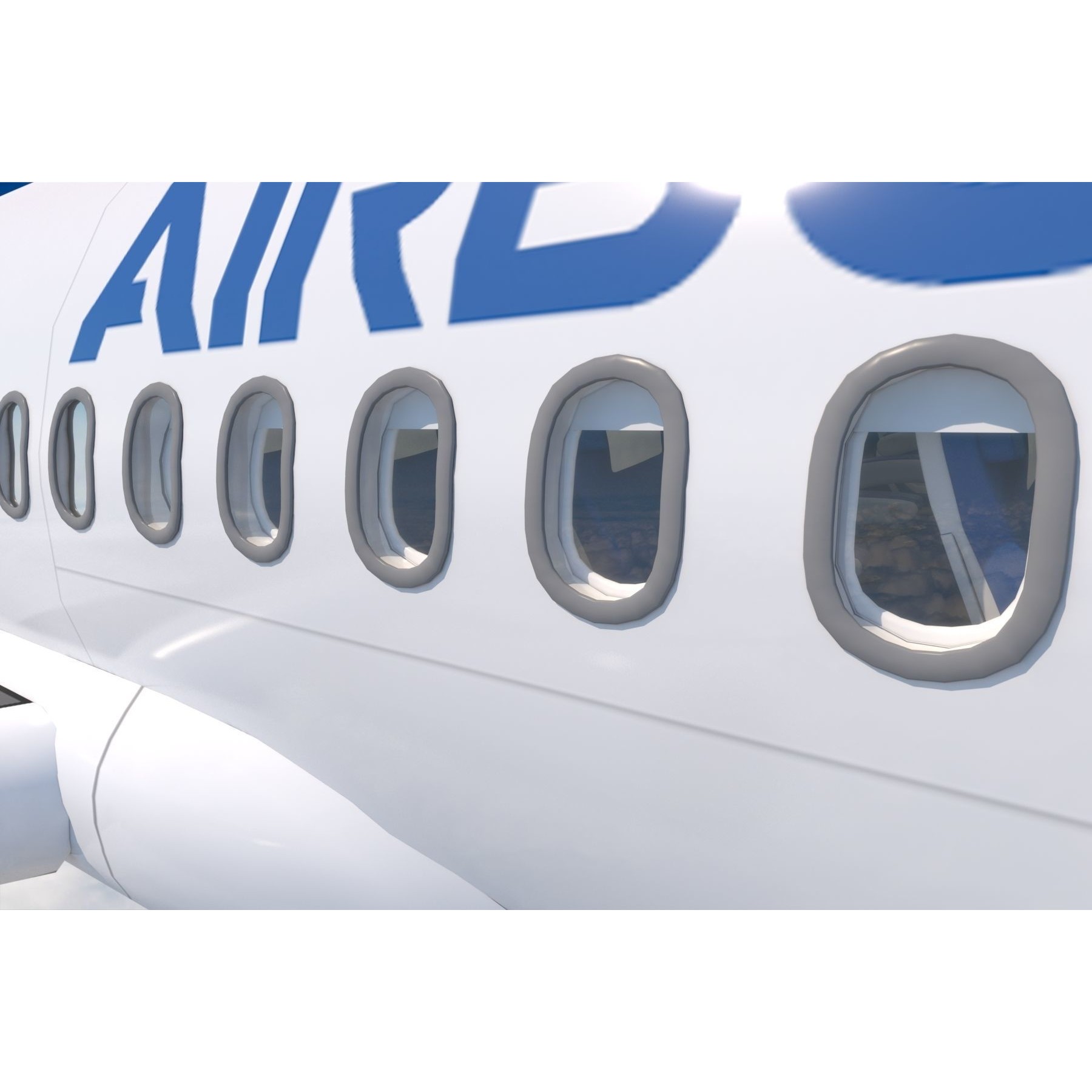Airbus A320neo - High-Quality 3D Model - View 7