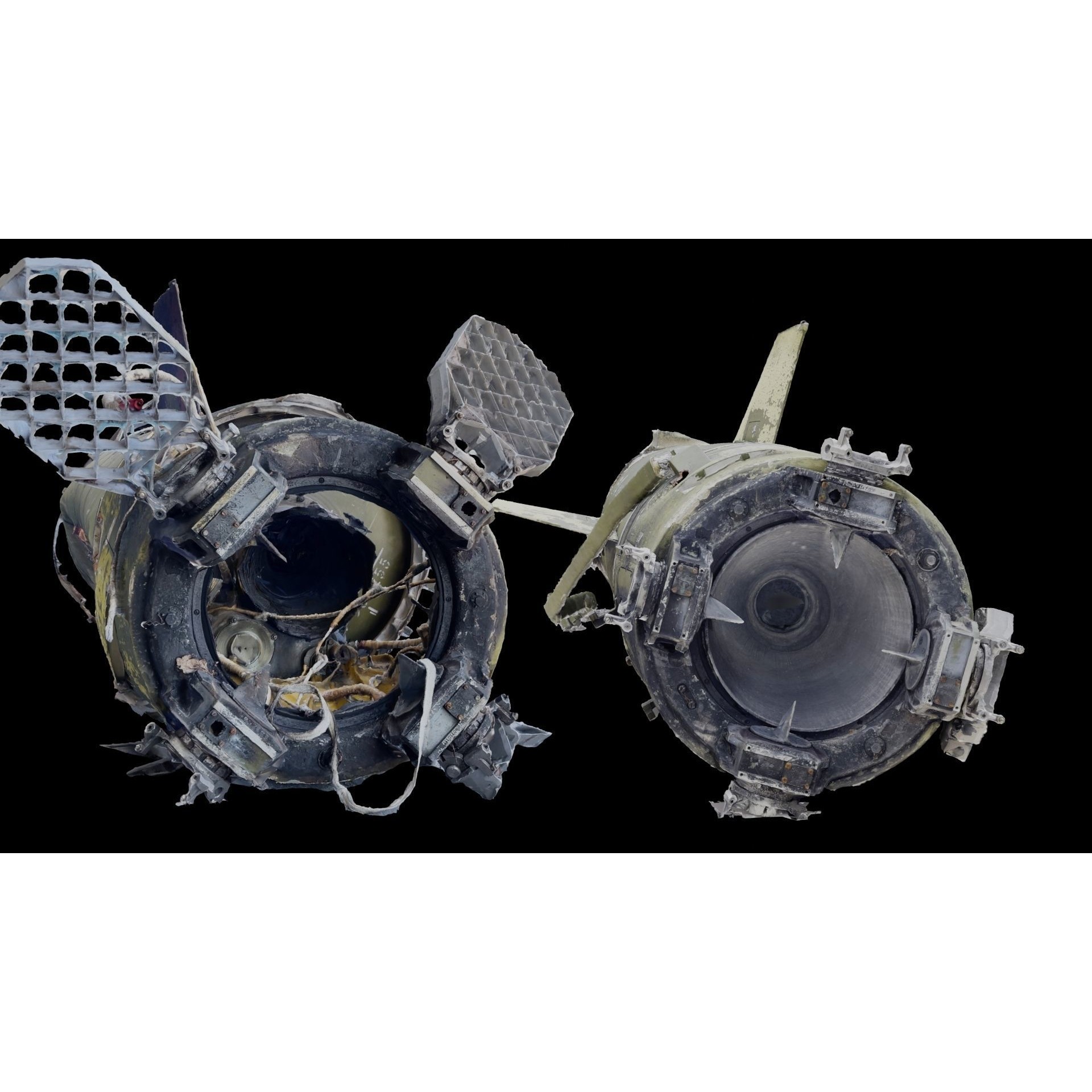 Ukraine Military Props Set 1 - Low-Poly Game-Ready 3D Model - View 5