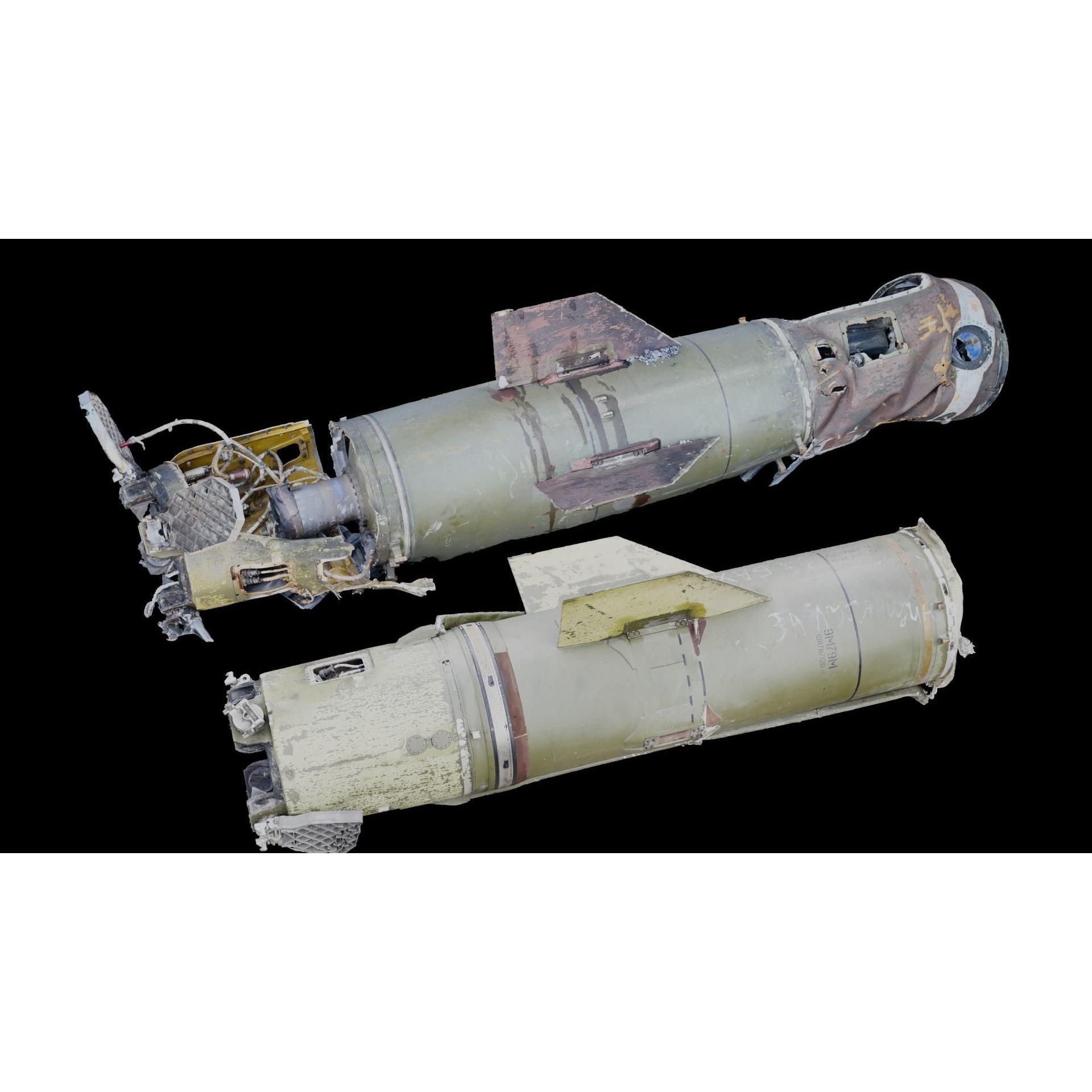Ukraine Military Props Set 1 - Low-Poly Game-Ready 3D Model - View 6