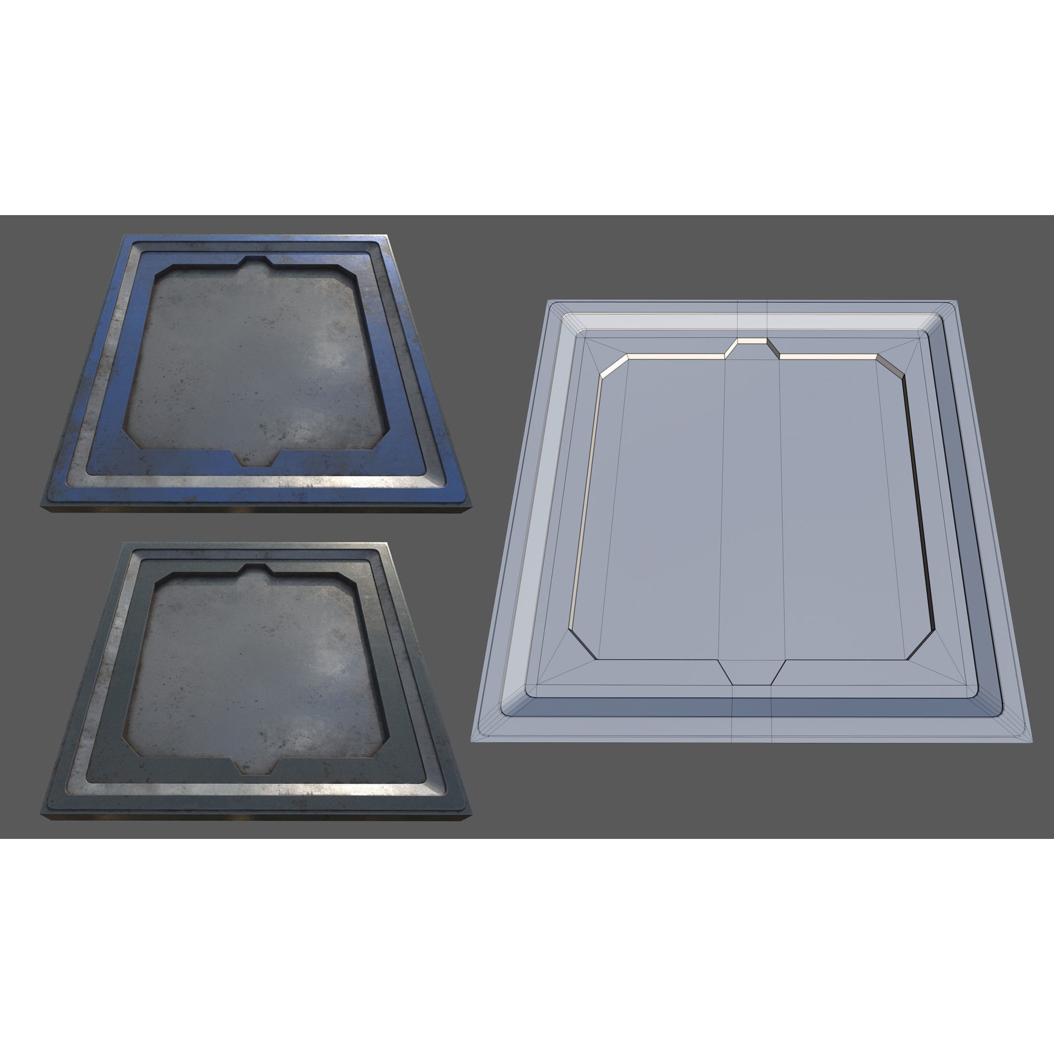 Scifi Asset Pack 11 - Low-Poly Game-Ready 3D Model - View 20