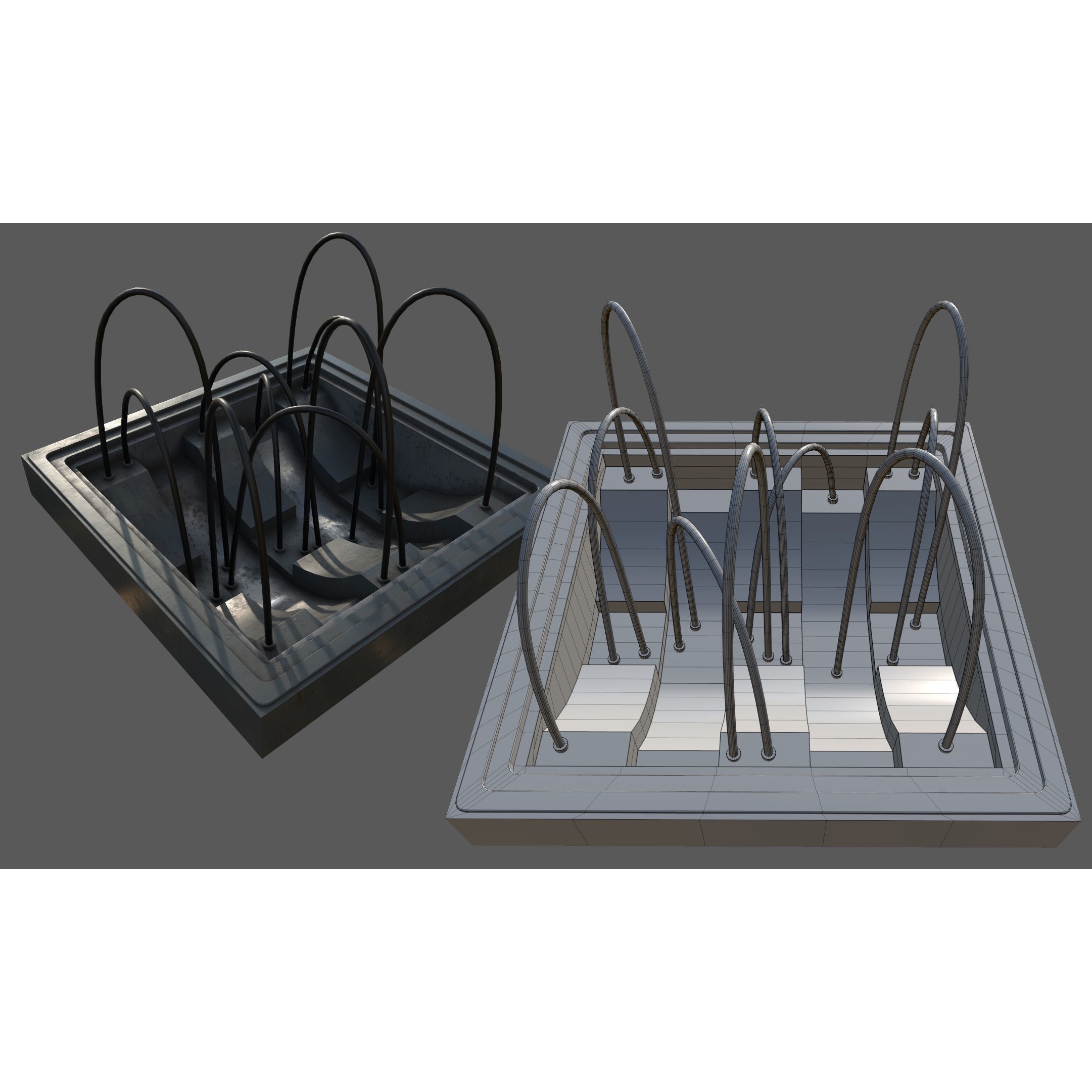 Scifi Asset Pack 11 - Low-Poly Game-Ready 3D Model - View 21