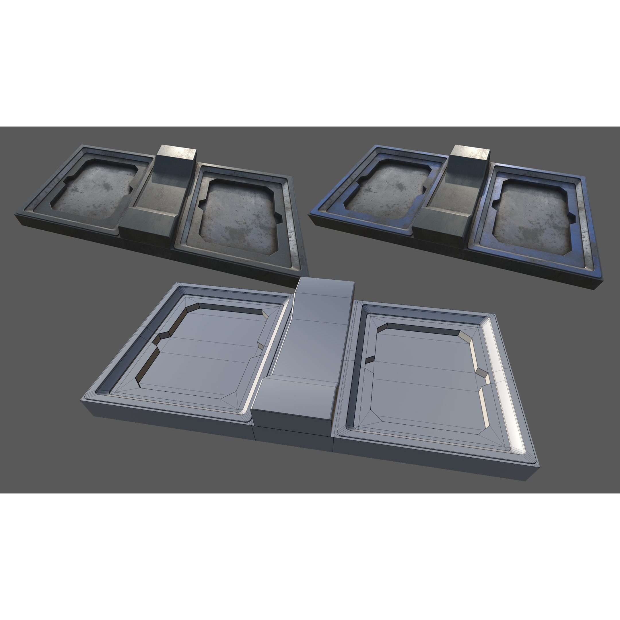 Scifi Asset Pack 11 - Low-Poly Game-Ready 3D Model - View 22