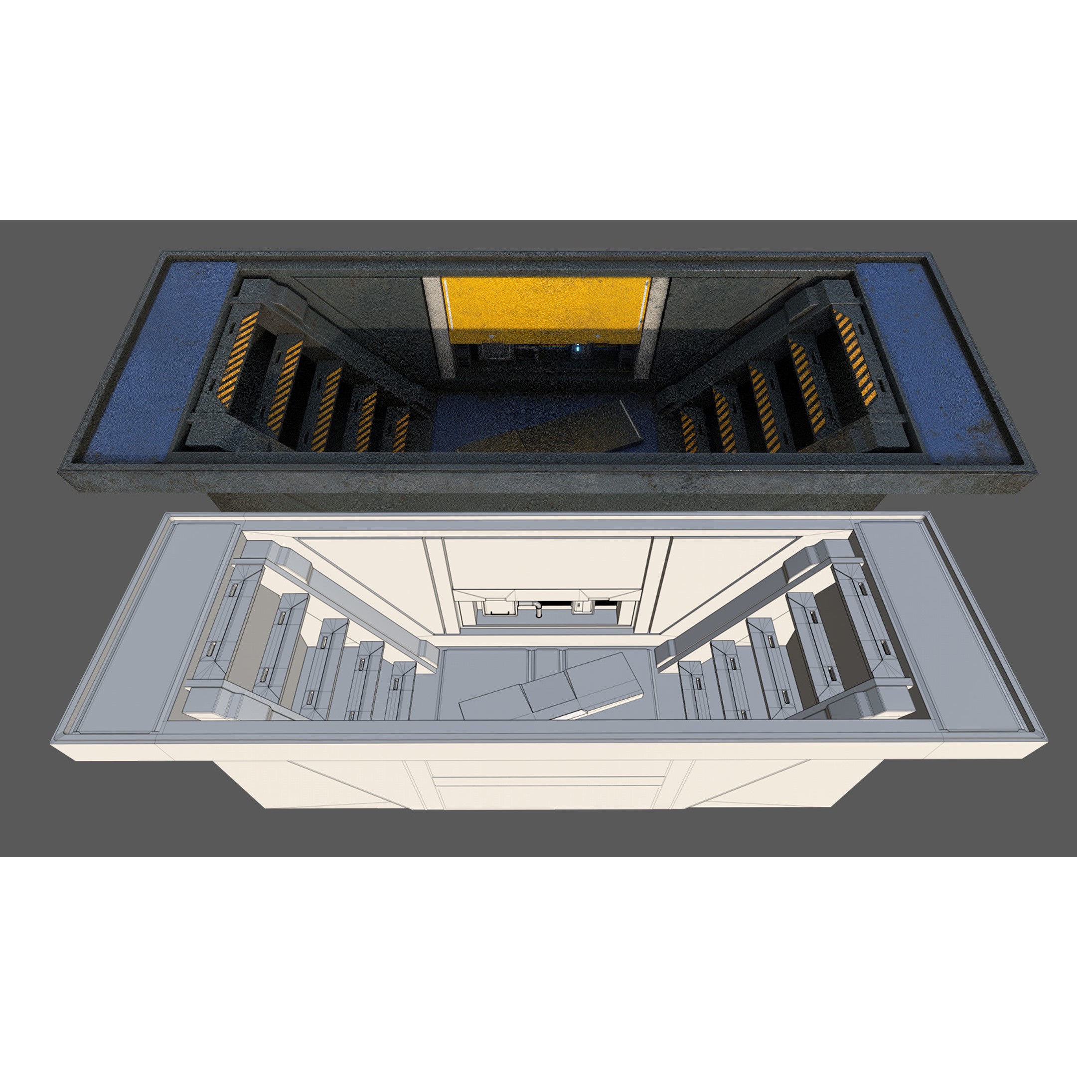 Scifi Asset Pack 11 - Low-Poly Game-Ready 3D Model - View 26