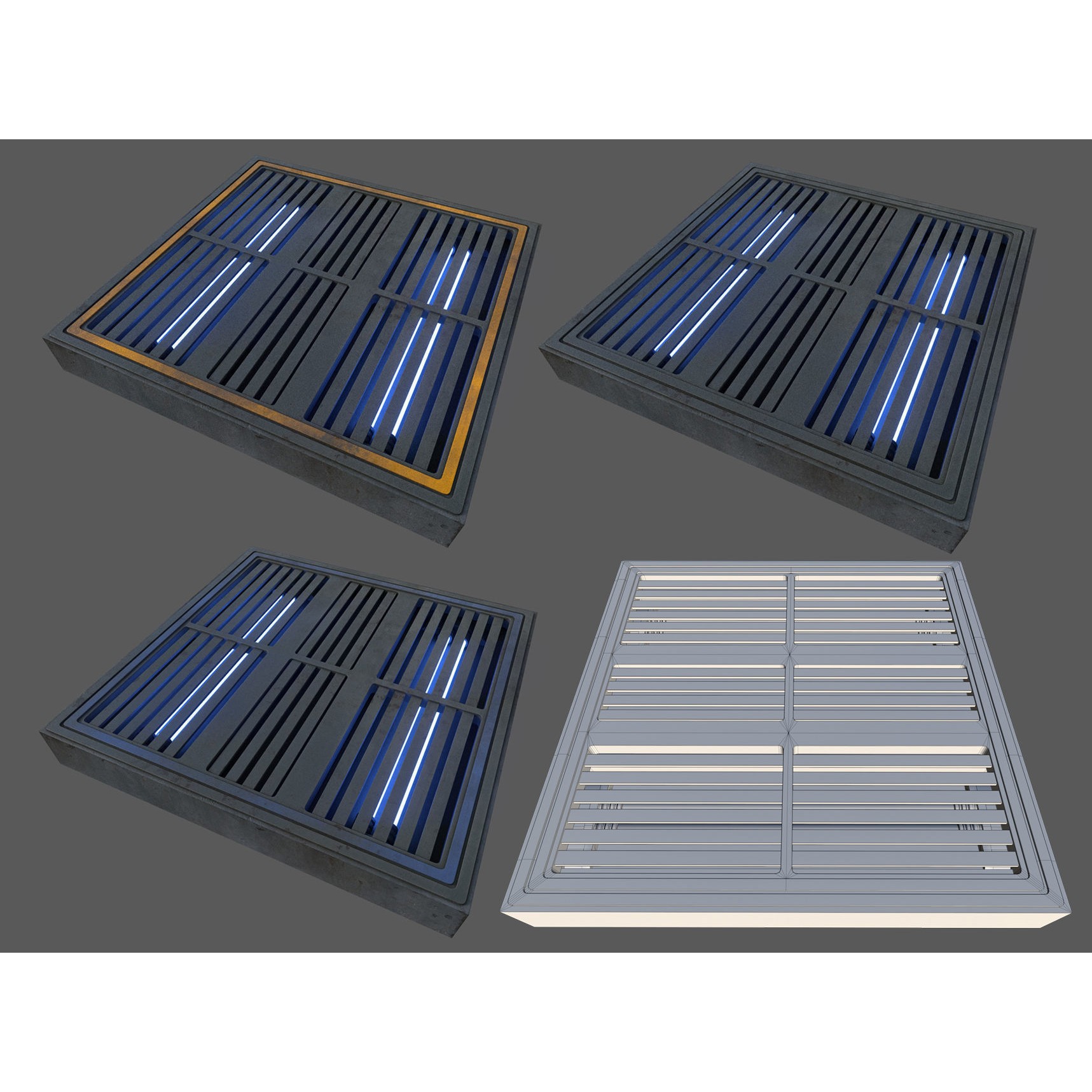 Scifi Asset Pack 11 - Low-Poly Game-Ready 3D Model - View 27