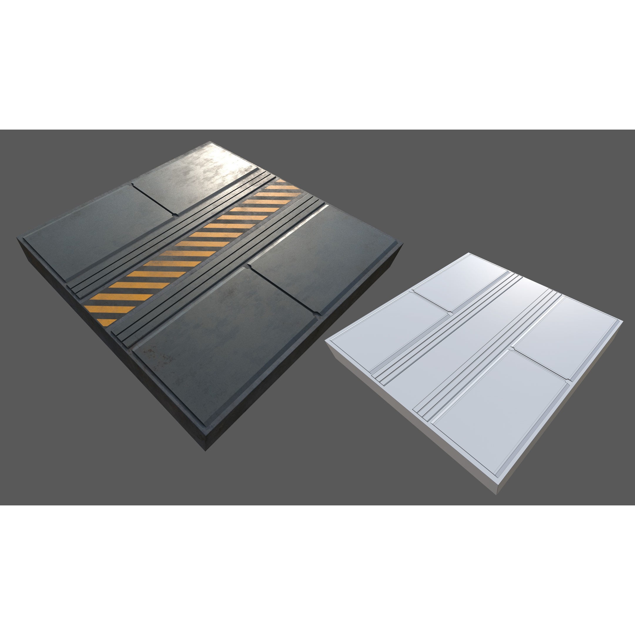 Scifi Asset Pack 11 - Low-Poly Game-Ready 3D Model - View 29