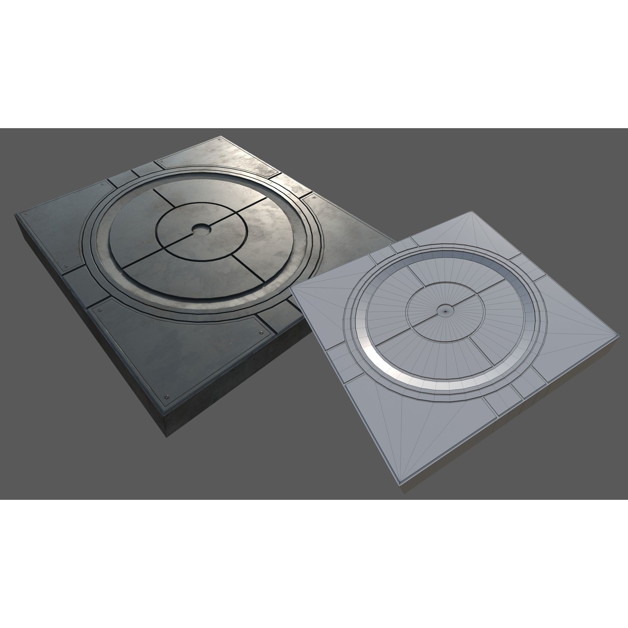 Scifi Asset Pack 11 - Low-Poly Game-Ready 3D Model - View 30