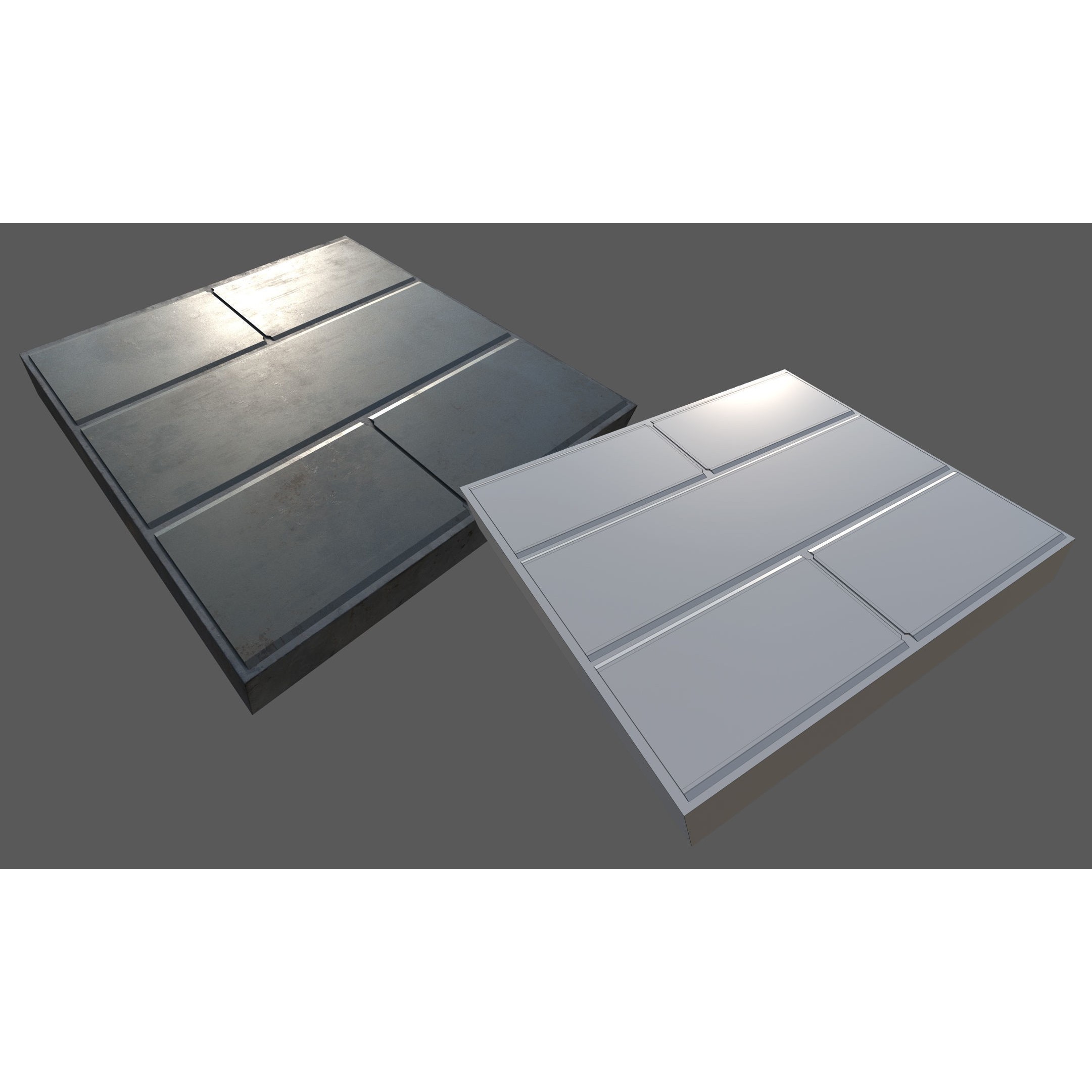 Scifi Asset Pack 11 - Low-Poly Game-Ready 3D Model - View 32