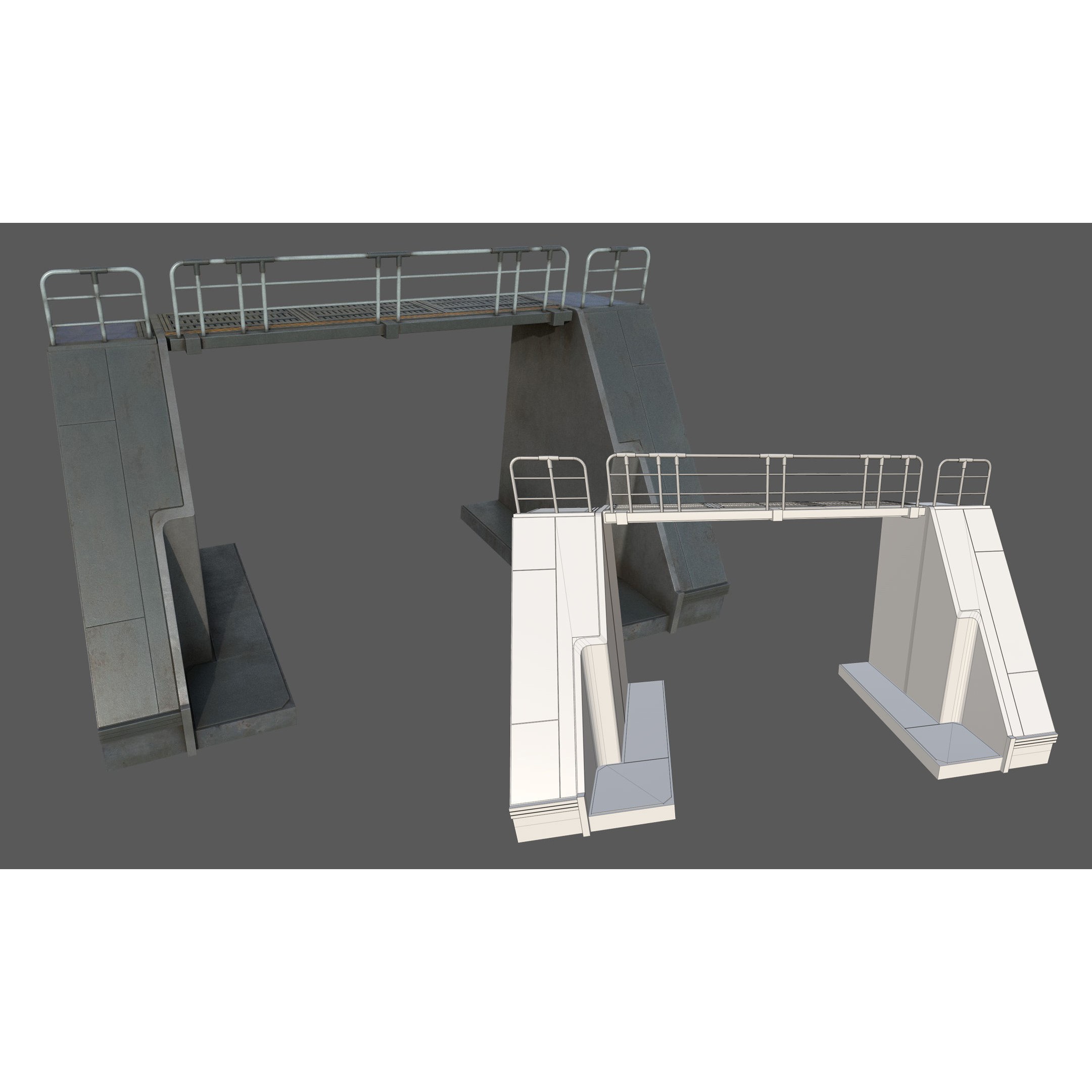 Scifi Asset Pack 11 - Low-Poly Game-Ready 3D Model - View 40