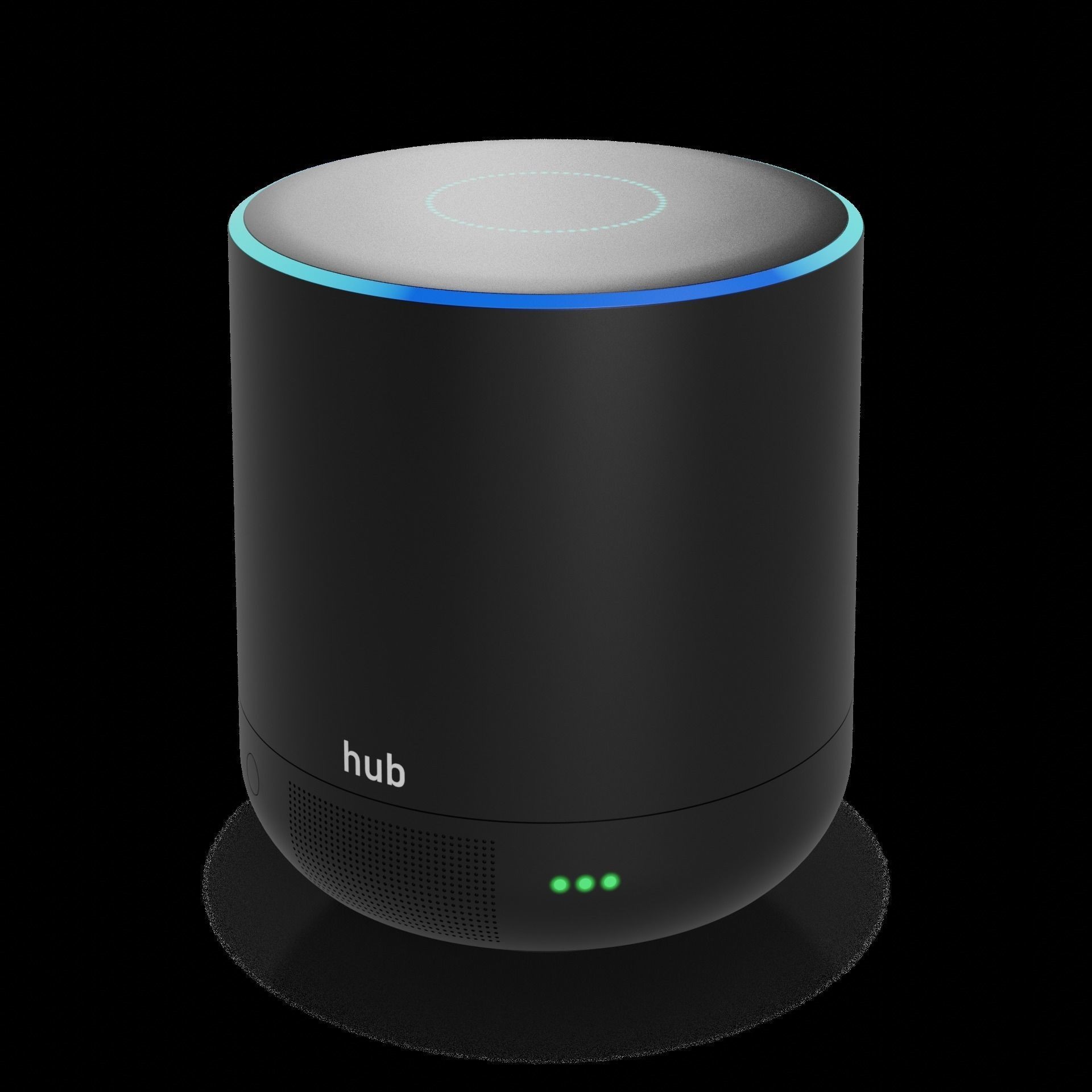 Smart Home Hub - Low-Poly Game-Ready 3D Model