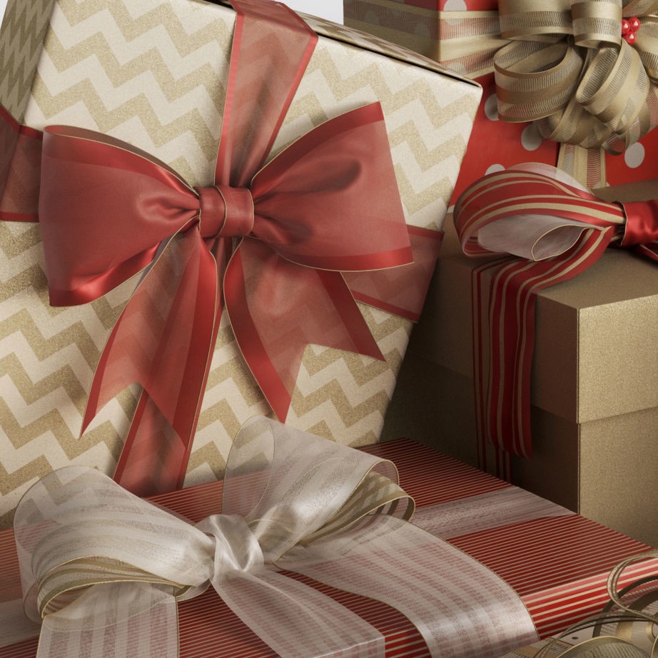 Gift Boxes - High-Quality 3D Model - View 6