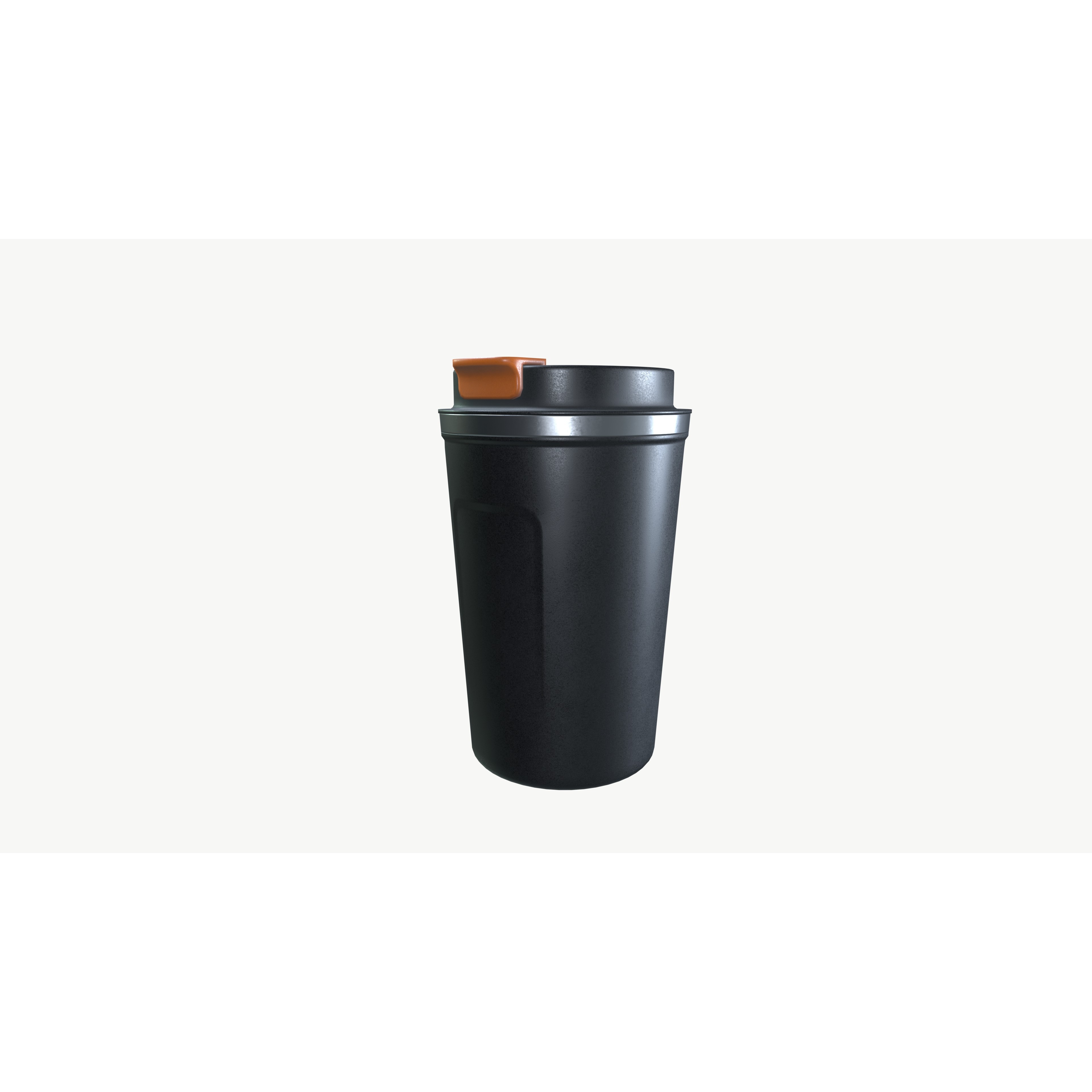 Protein Shaker - Low-Poly Game-Ready 3D Model - View 3