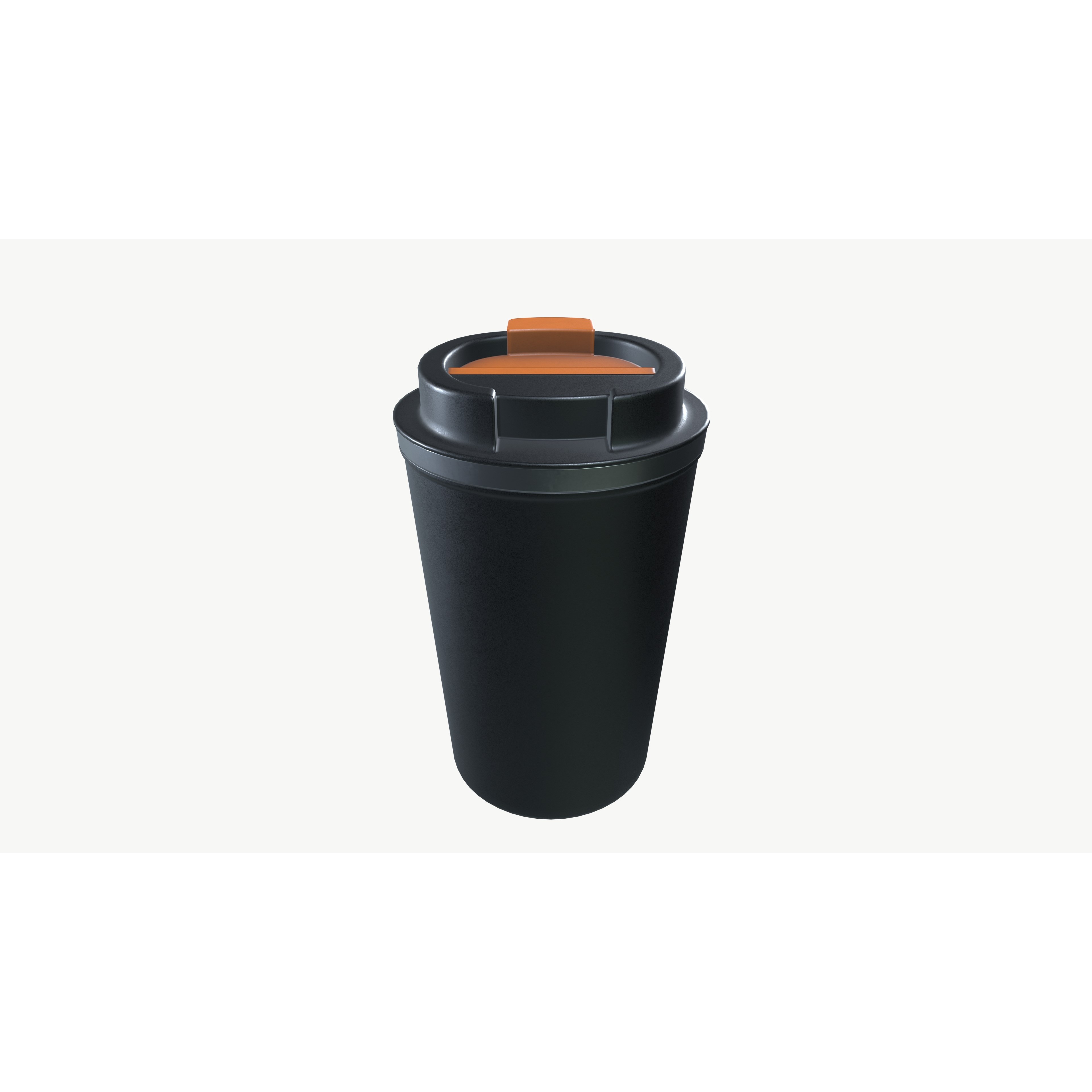 Protein Shaker - Low-Poly Game-Ready 3D Model - View 7