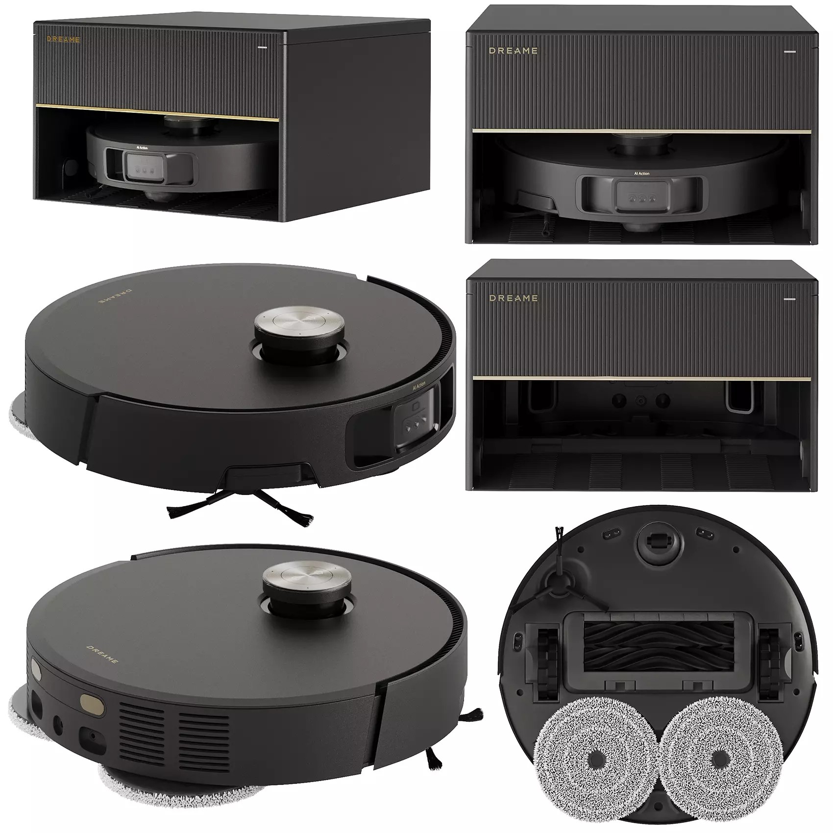 Dreame Vacuum Cleaner Set - Game-Ready 3D Model - View 12