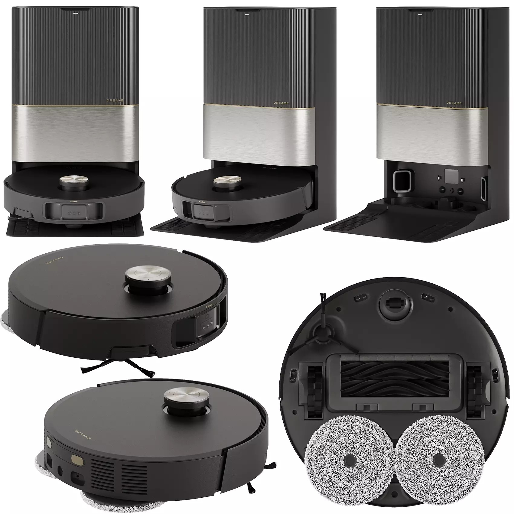 Dreame Vacuum Cleaner Set - Game-Ready 3D Model - View 19