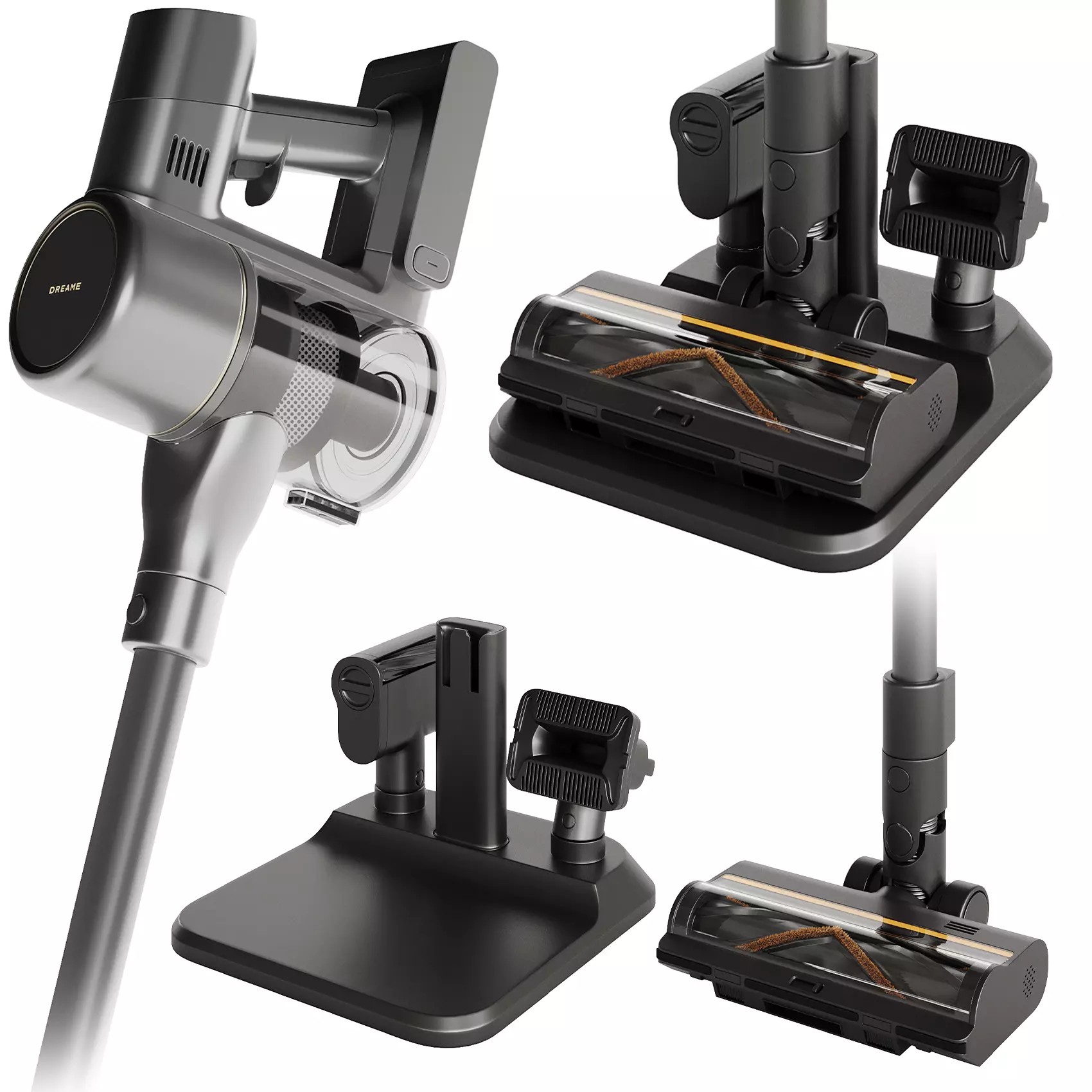 Dreame Vacuum Cleaner Set - Game-Ready 3D Model - View 30