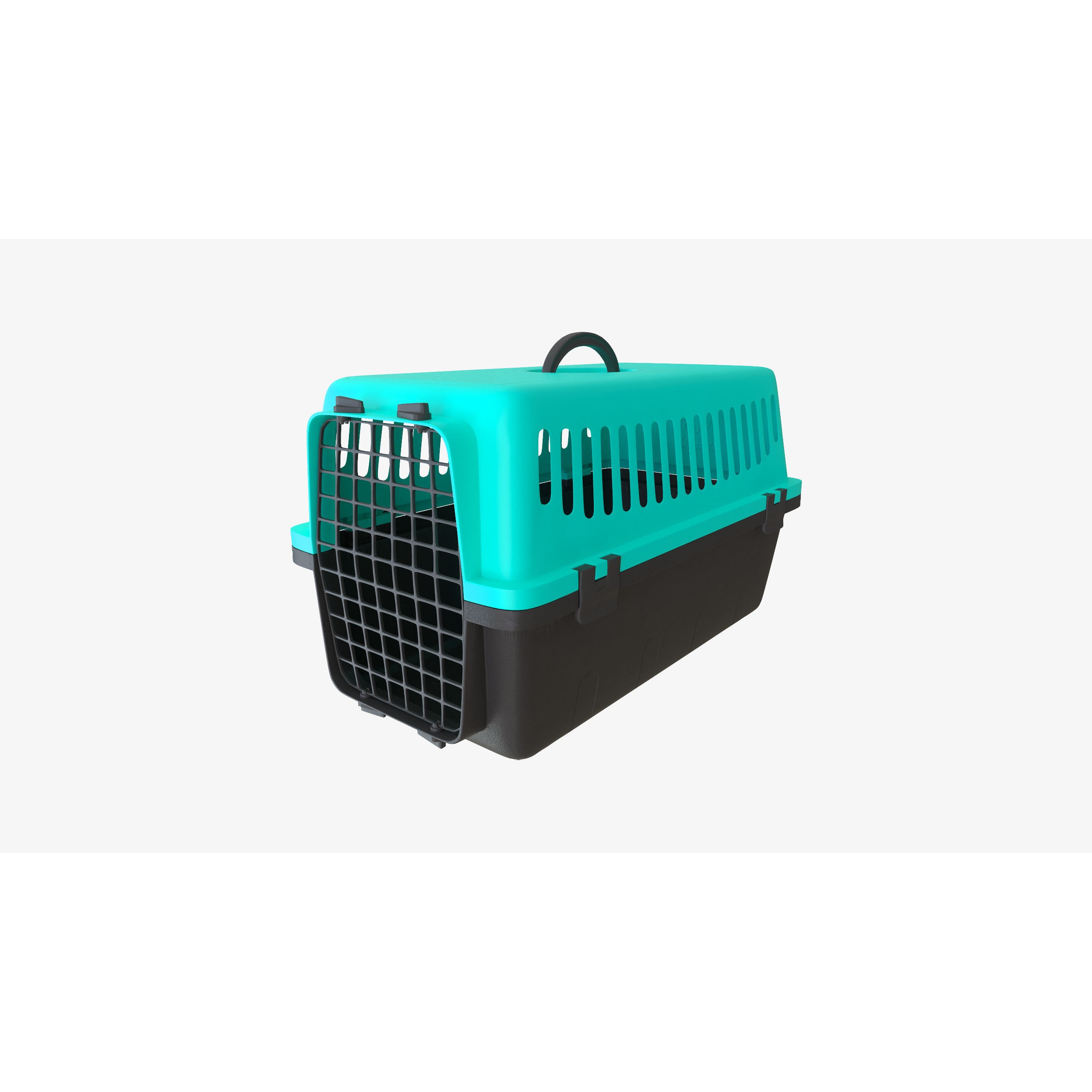 Pet Carrier - Low-Poly Game-Ready 3D Model - View 9