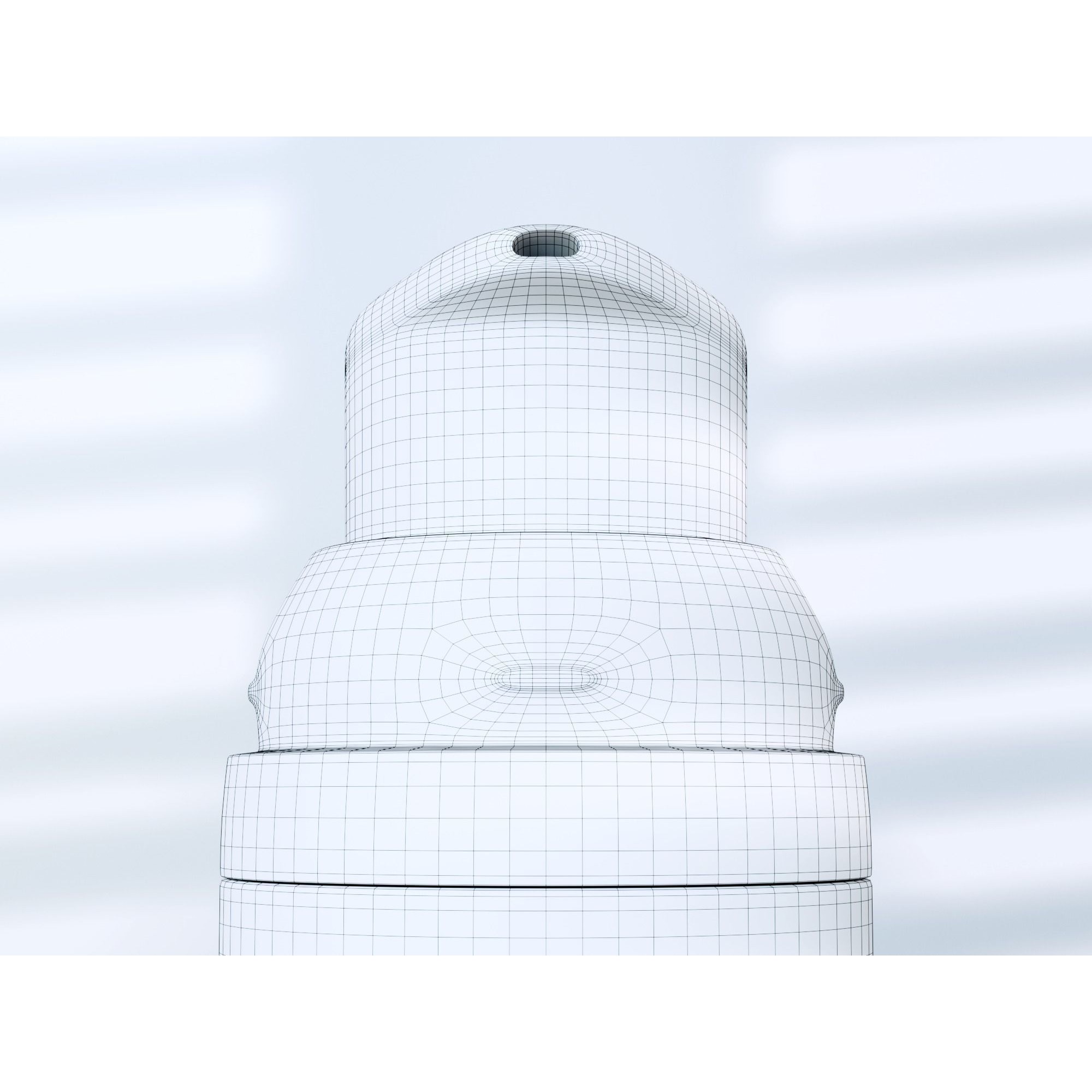 Purifying Foaming Facial Cleanser - Low-Poly 3D Model
