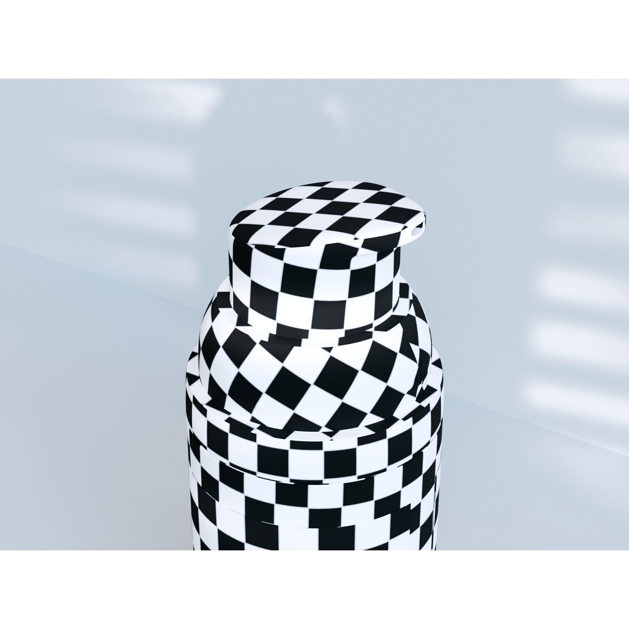 Purifying Foaming Facial Cleanser - Low-Poly 3D Model - View 11