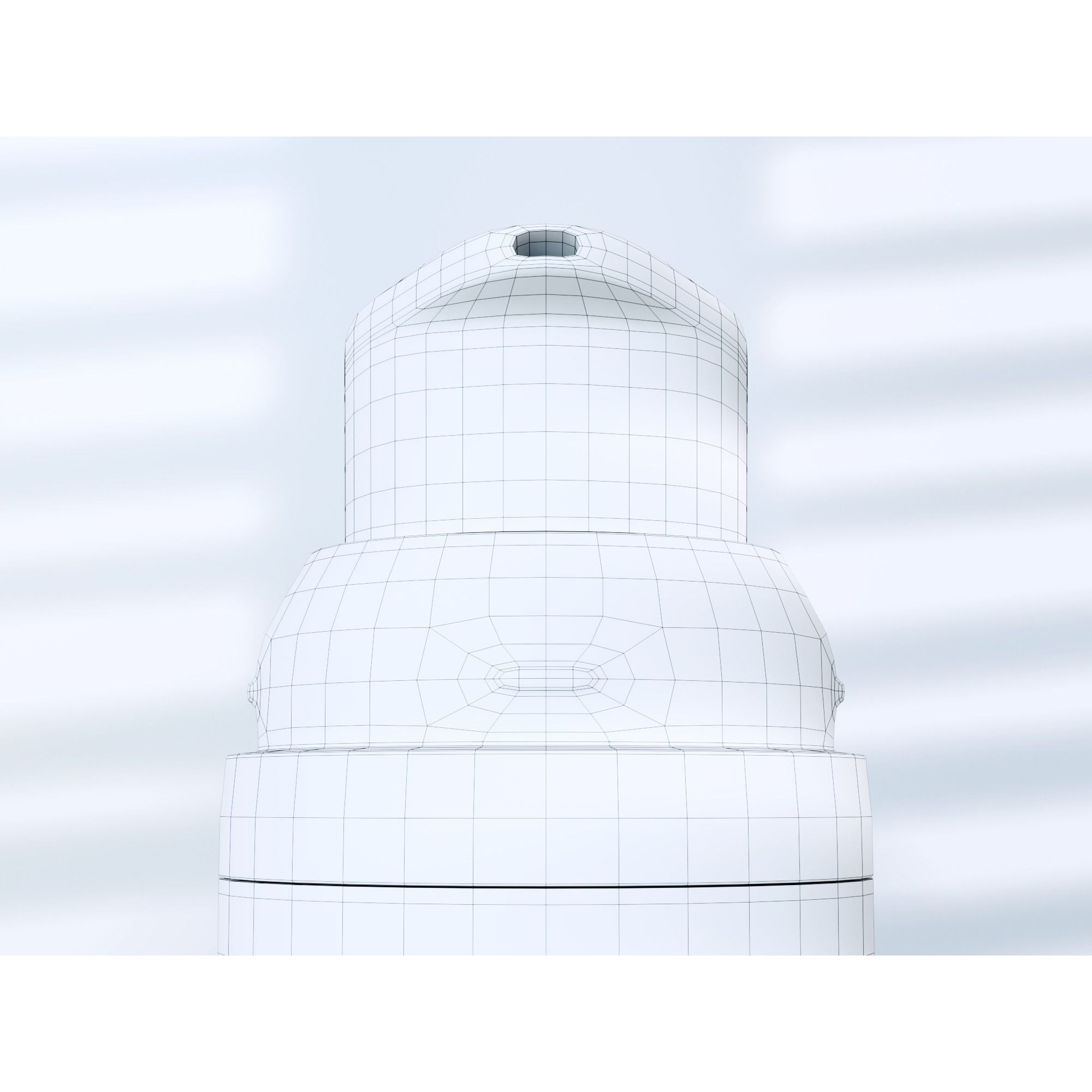 Purifying Foaming Facial Cleanser - Low-Poly 3D Model - View 16