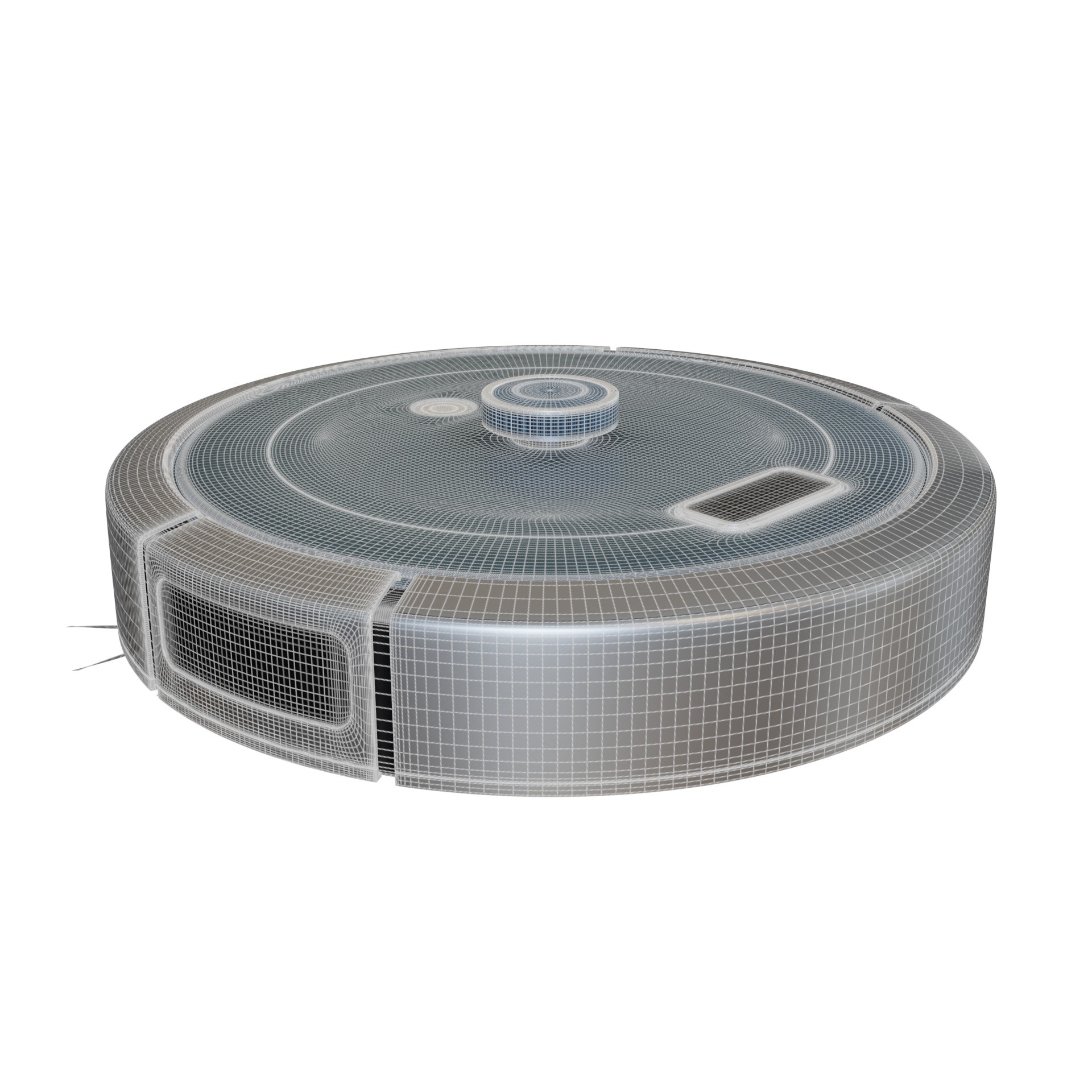 Robotic Vacuum Cleaner - Low-Poly Game-Ready 3D Model - View 5