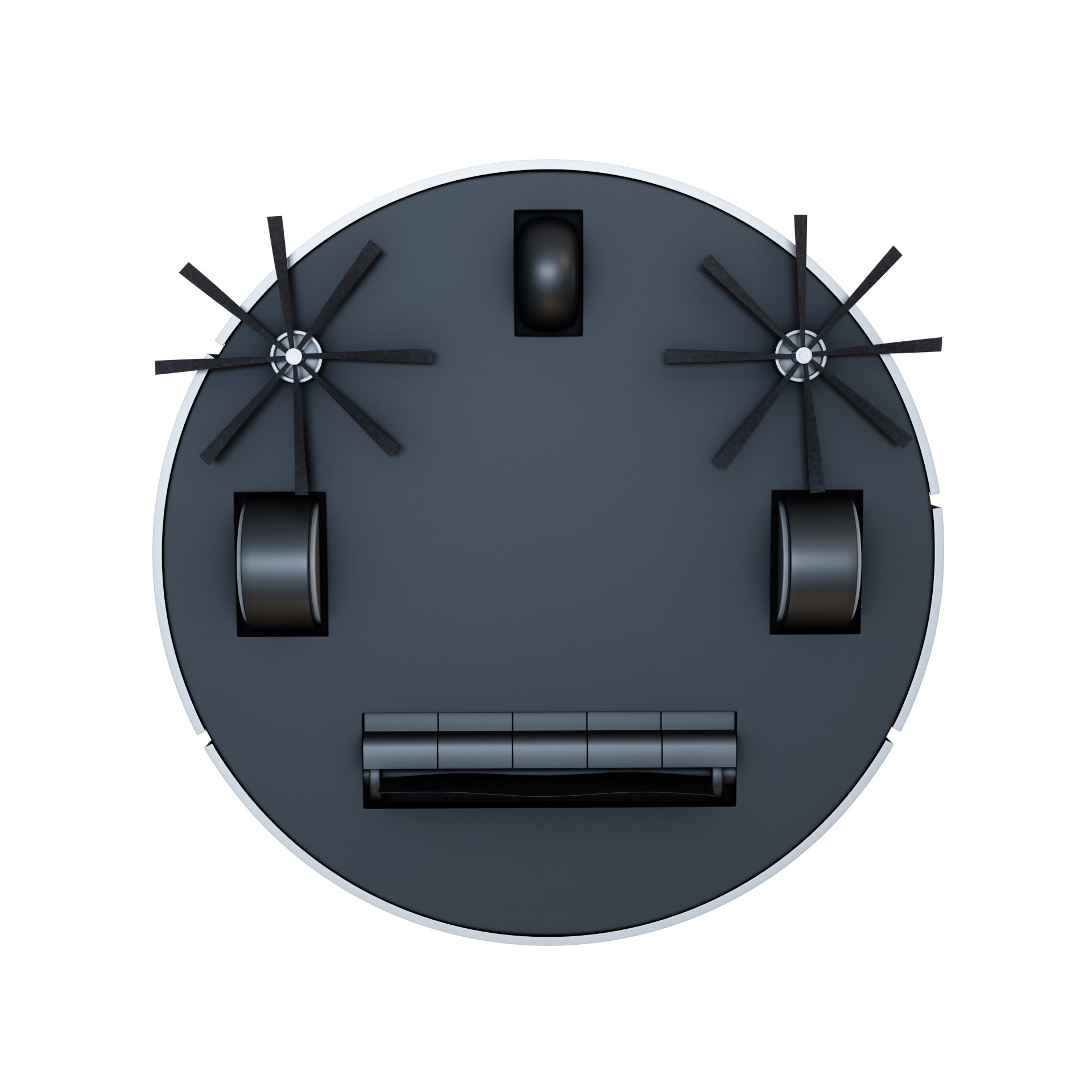 Robotic Vacuum Cleaner - Low-Poly Game-Ready 3D Model - View 6
