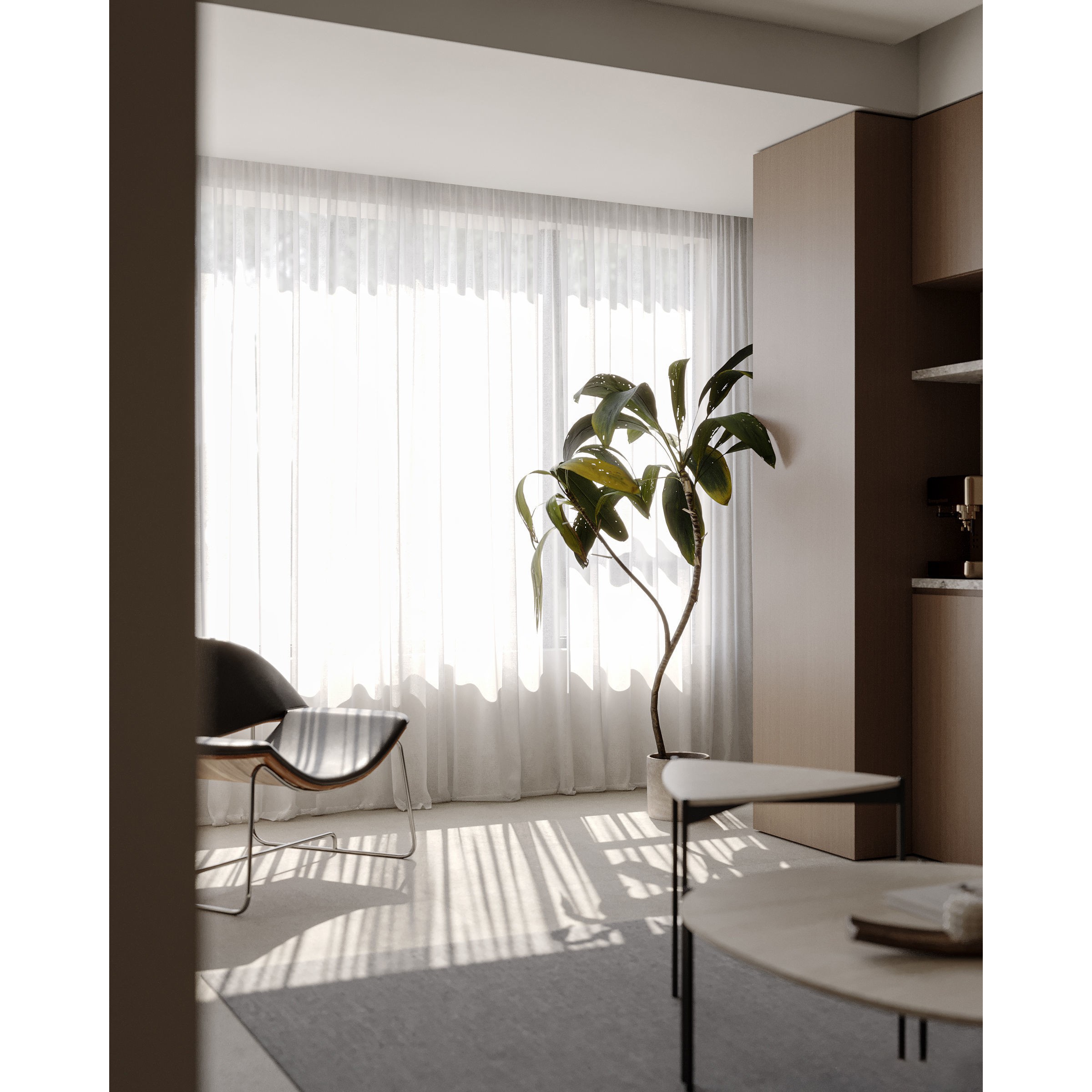 Modern Apartment Interior - Game-Ready 3D Model - View 11