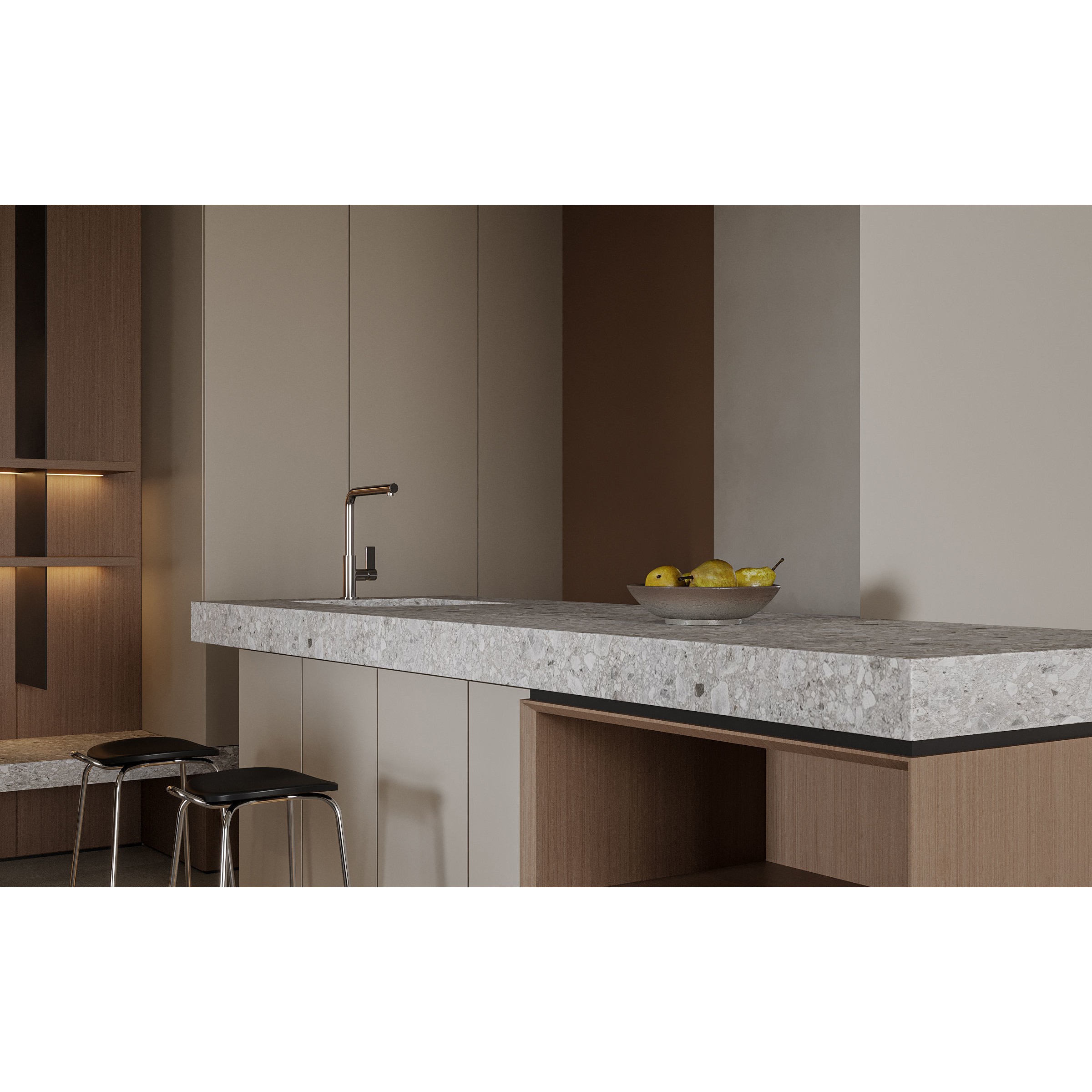 Modern Apartment Interior - Game-Ready 3D Model - View 4