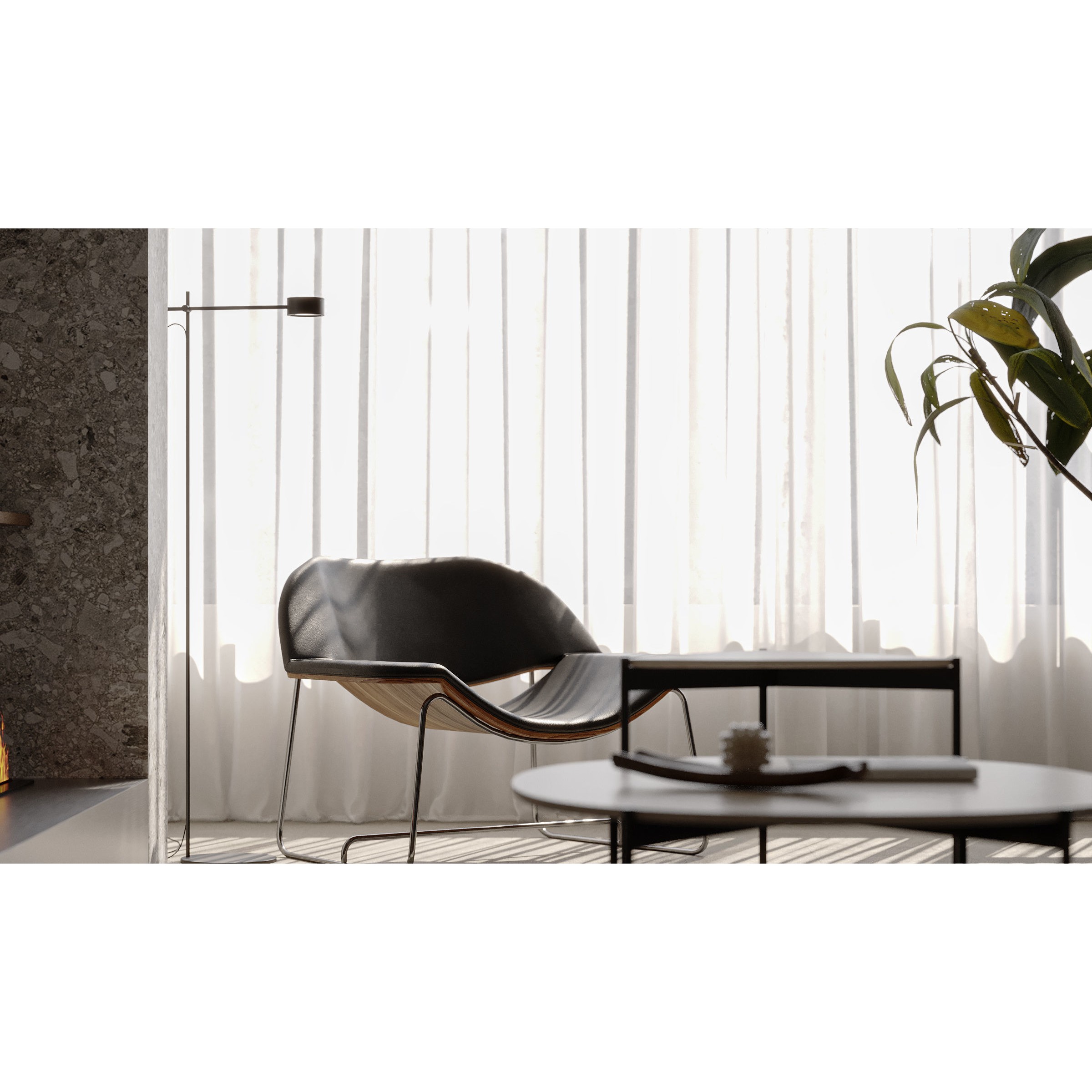 Modern Apartment Interior - Game-Ready 3D Model - View 5