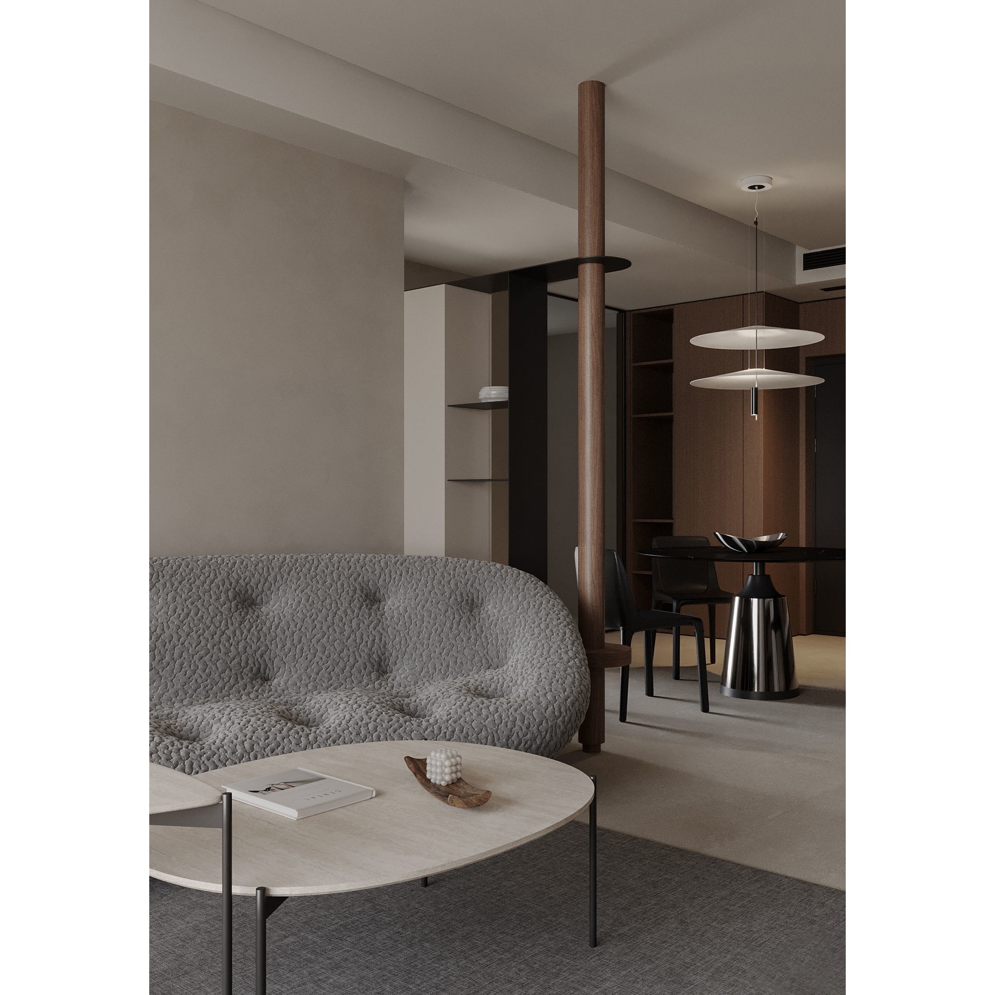 Modern Apartment Interior - Game-Ready 3D Model - View 9