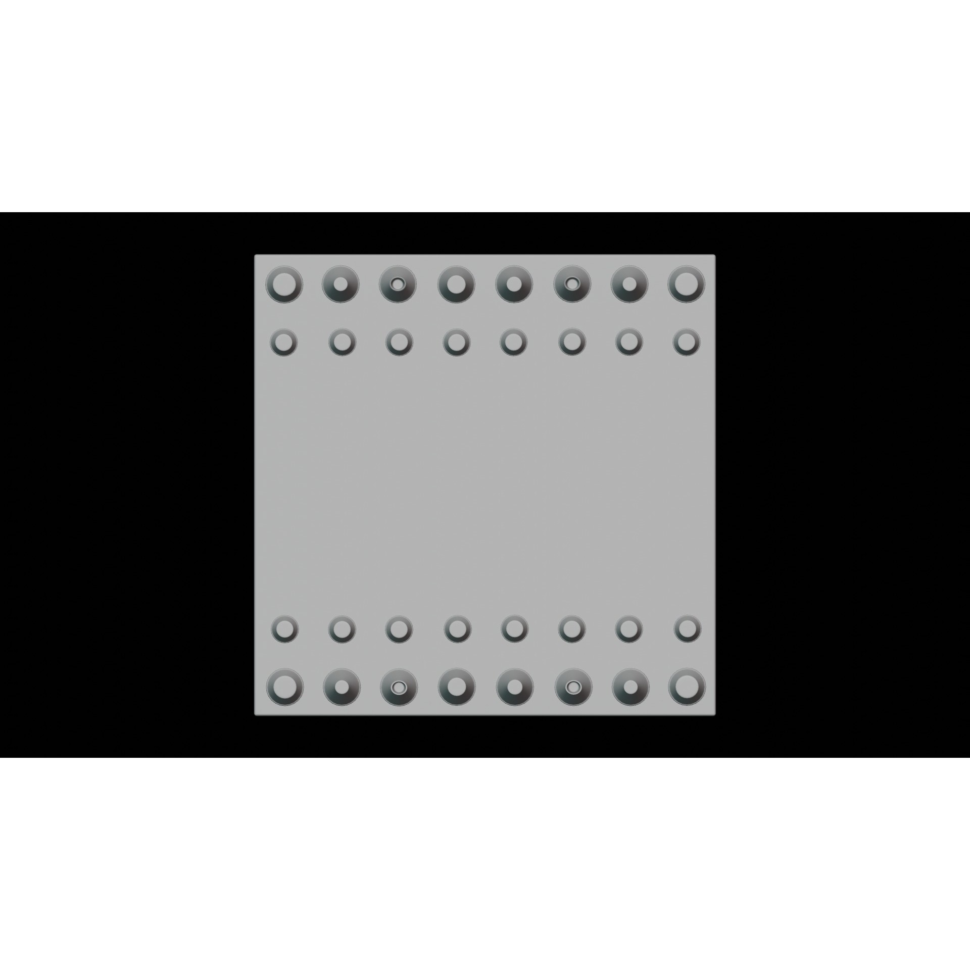 Modern Chess Set - Game-Ready 3D Model - View 8