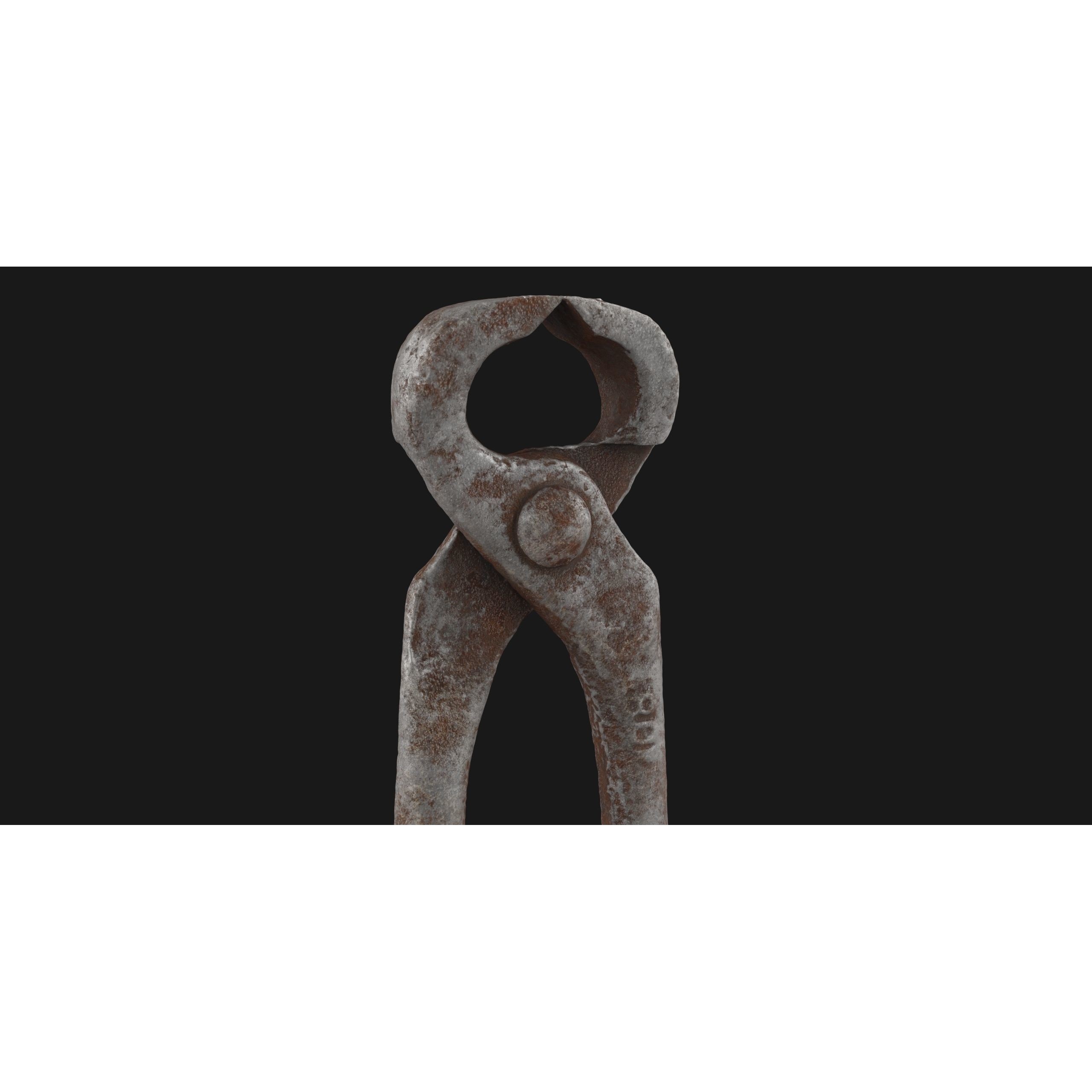 Forceps Tool - Low-Poly Game-Ready 3D Model - View 5