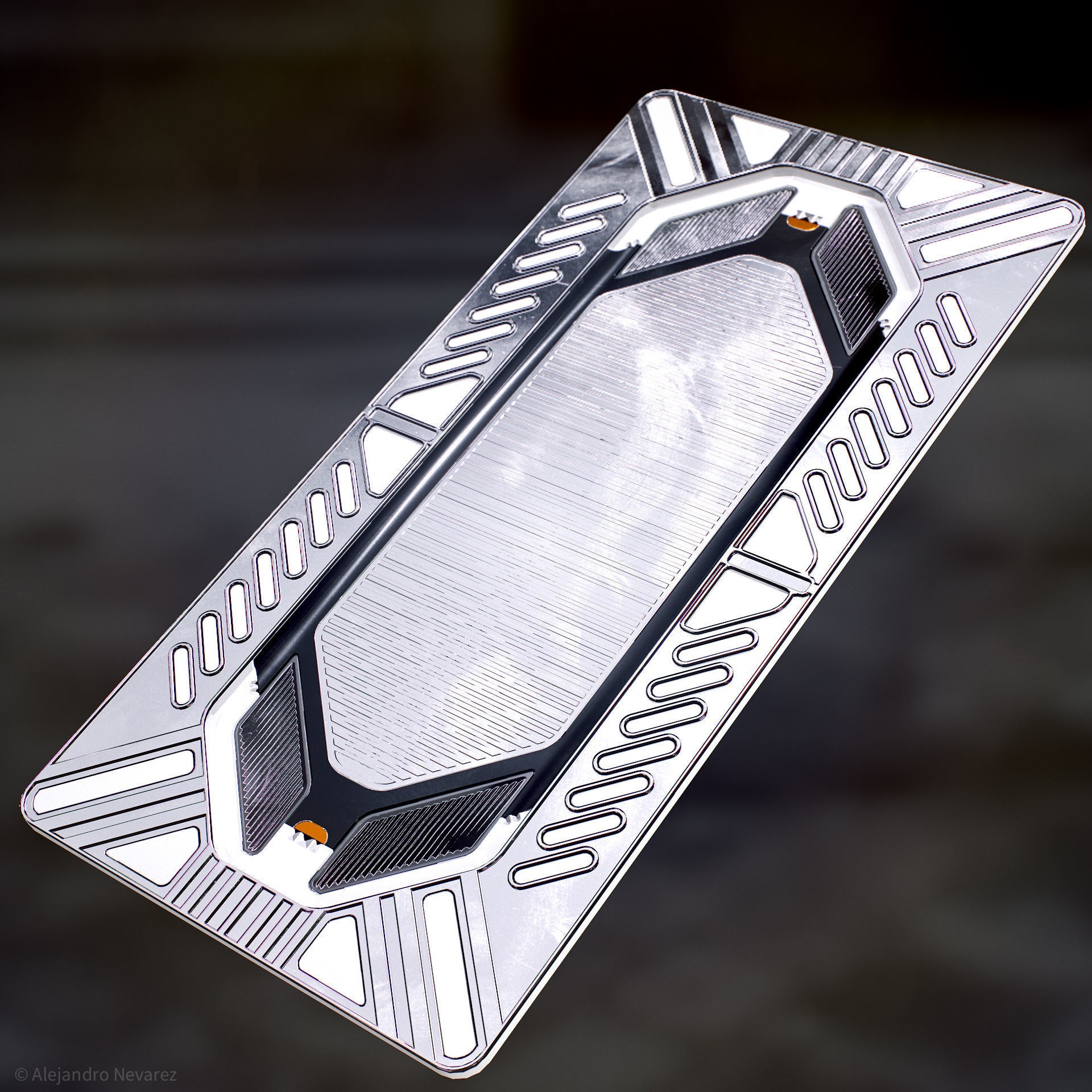 26 Sci-Fi Props - Low-Poly Game-Ready 3D Model - View 10