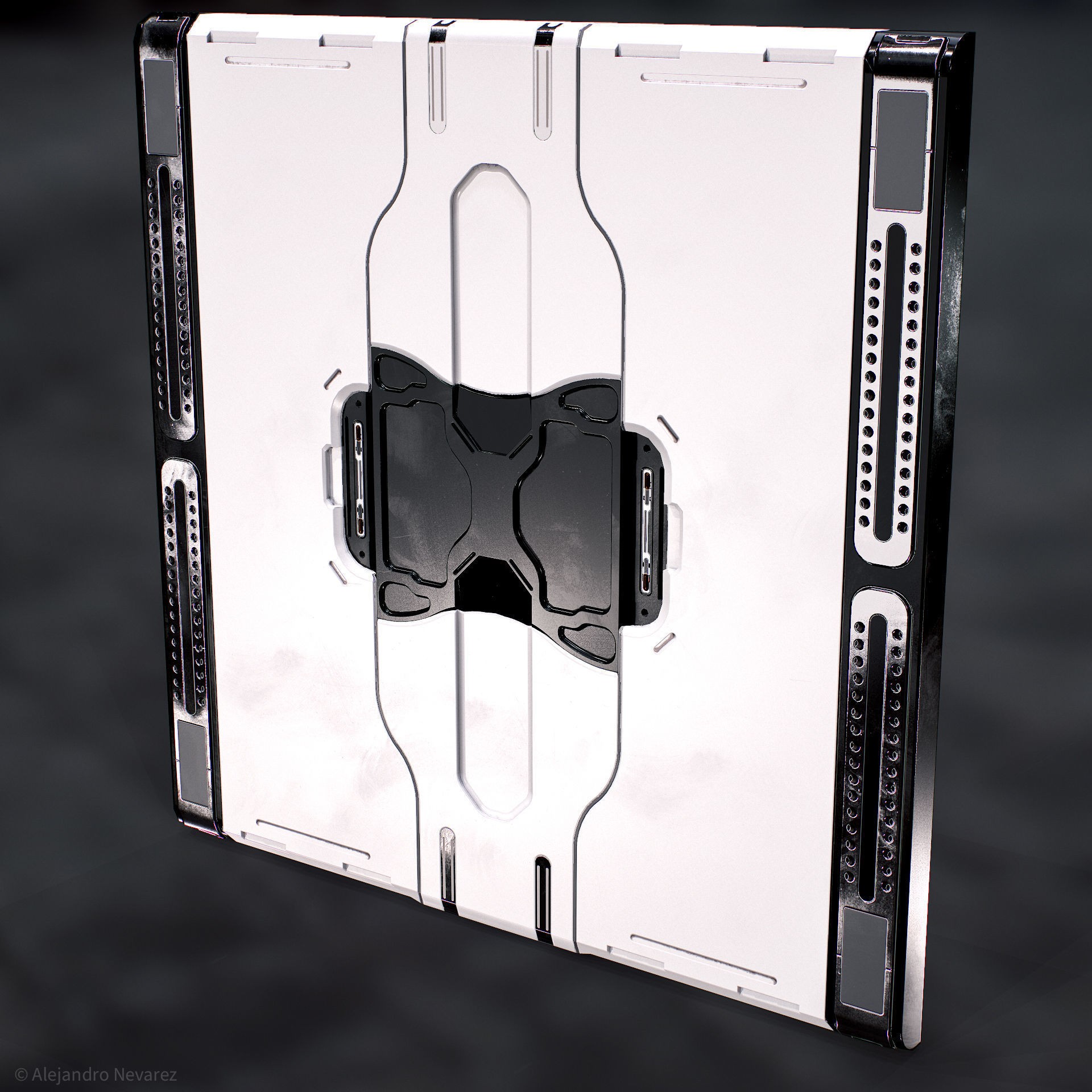 26 Sci-Fi Props - Low-Poly Game-Ready 3D Model - View 16