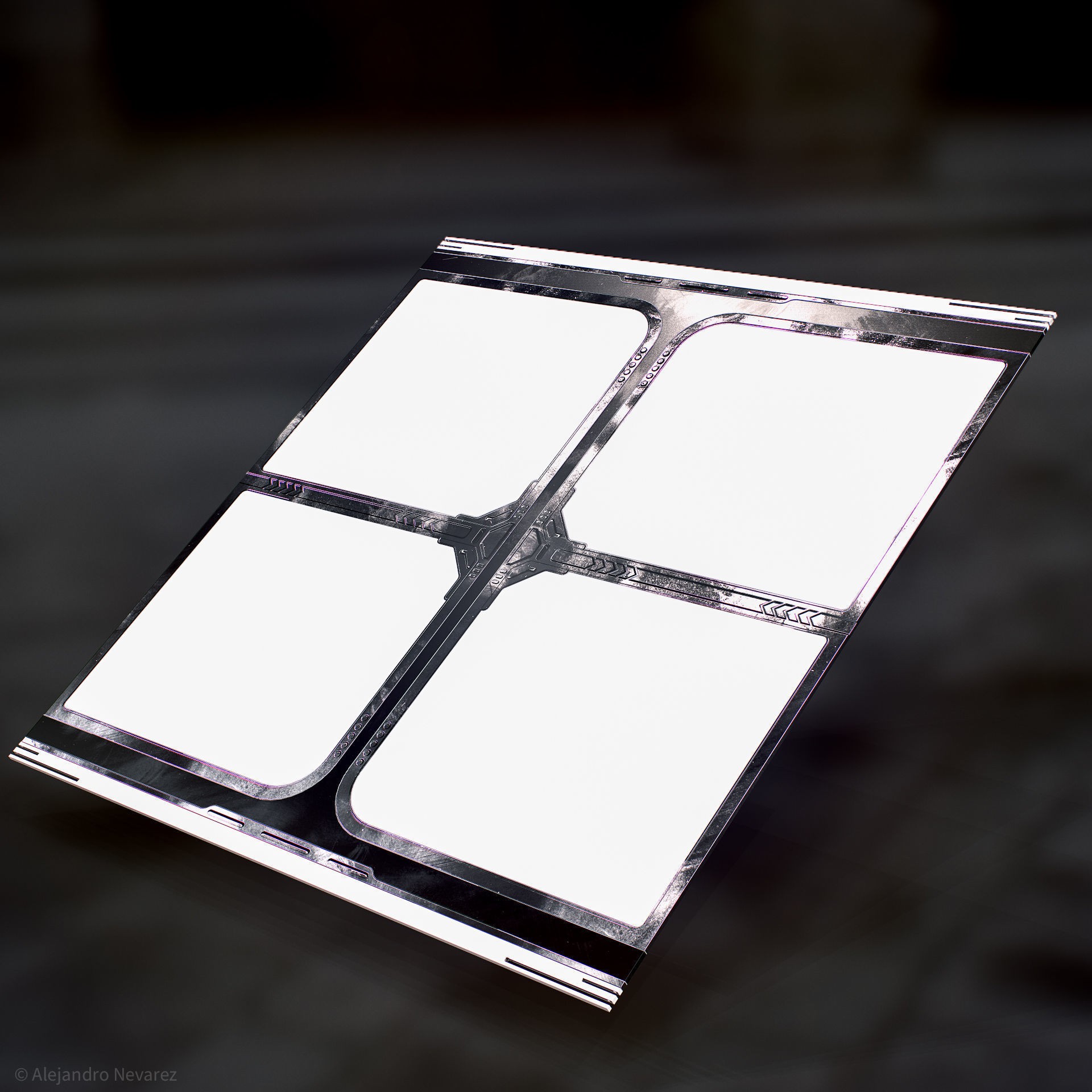 26 Sci-Fi Props - Low-Poly Game-Ready 3D Model - View 24