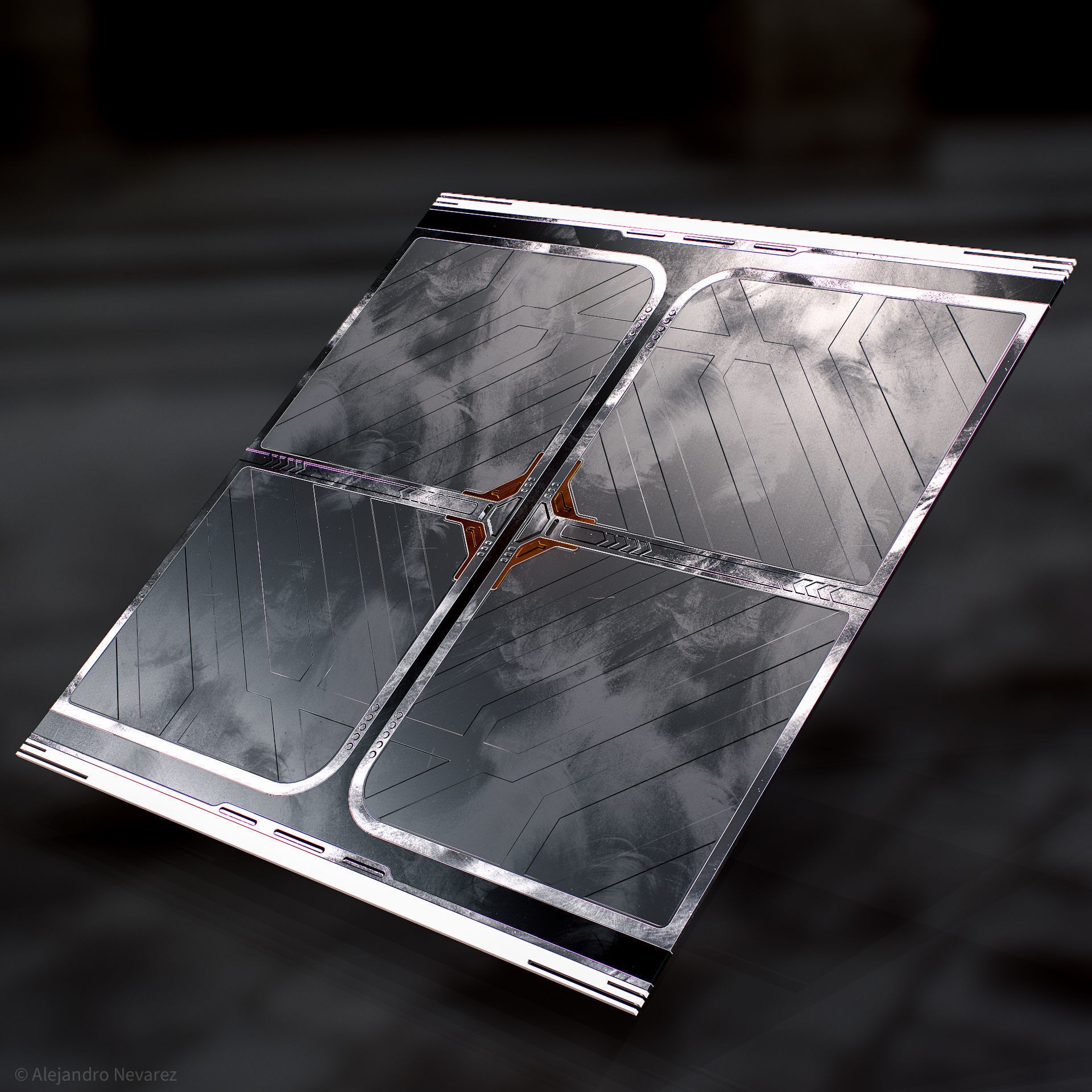 26 Sci-Fi Props - Low-Poly Game-Ready 3D Model - View 25