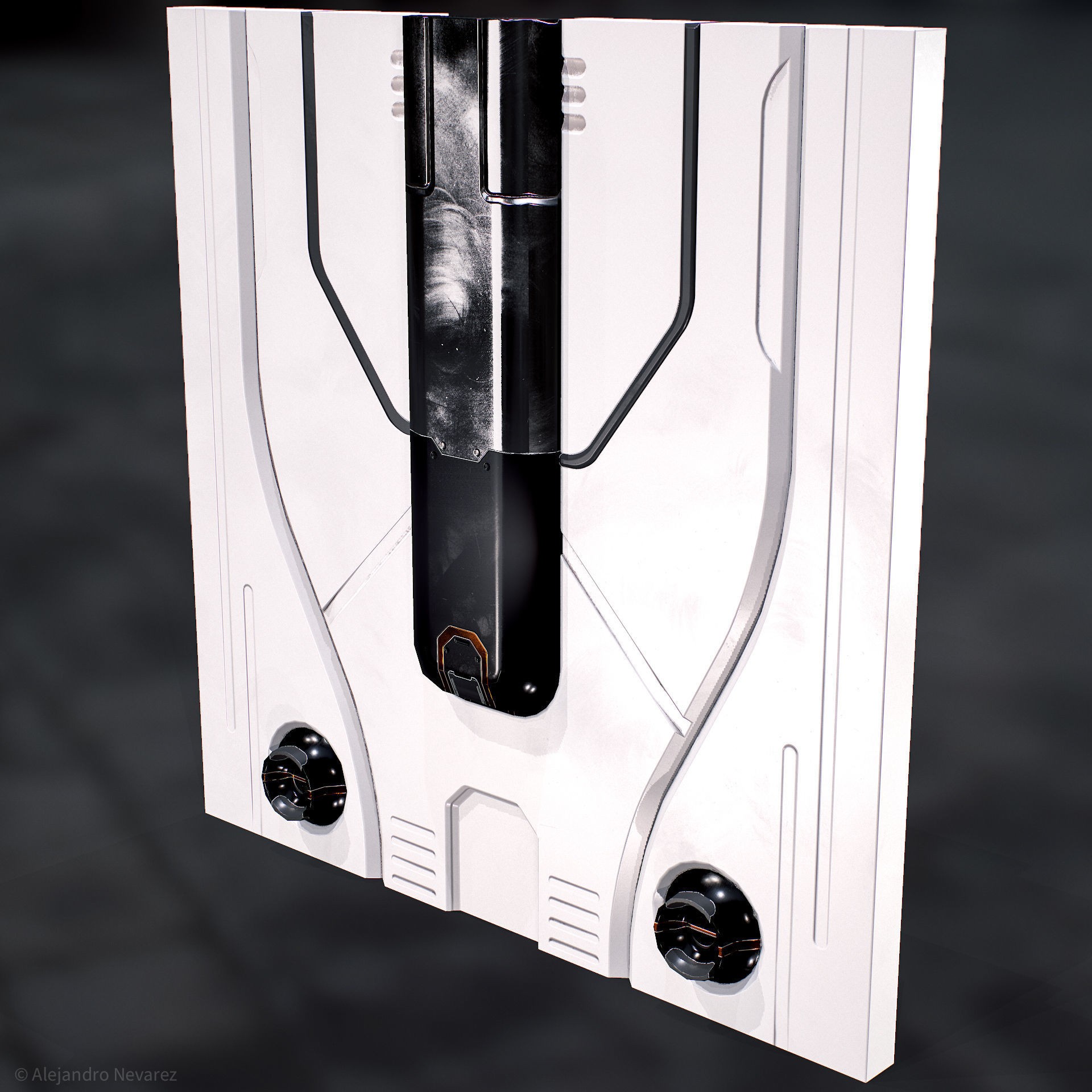 26 Sci-Fi Props - Low-Poly Game-Ready 3D Model - View 28