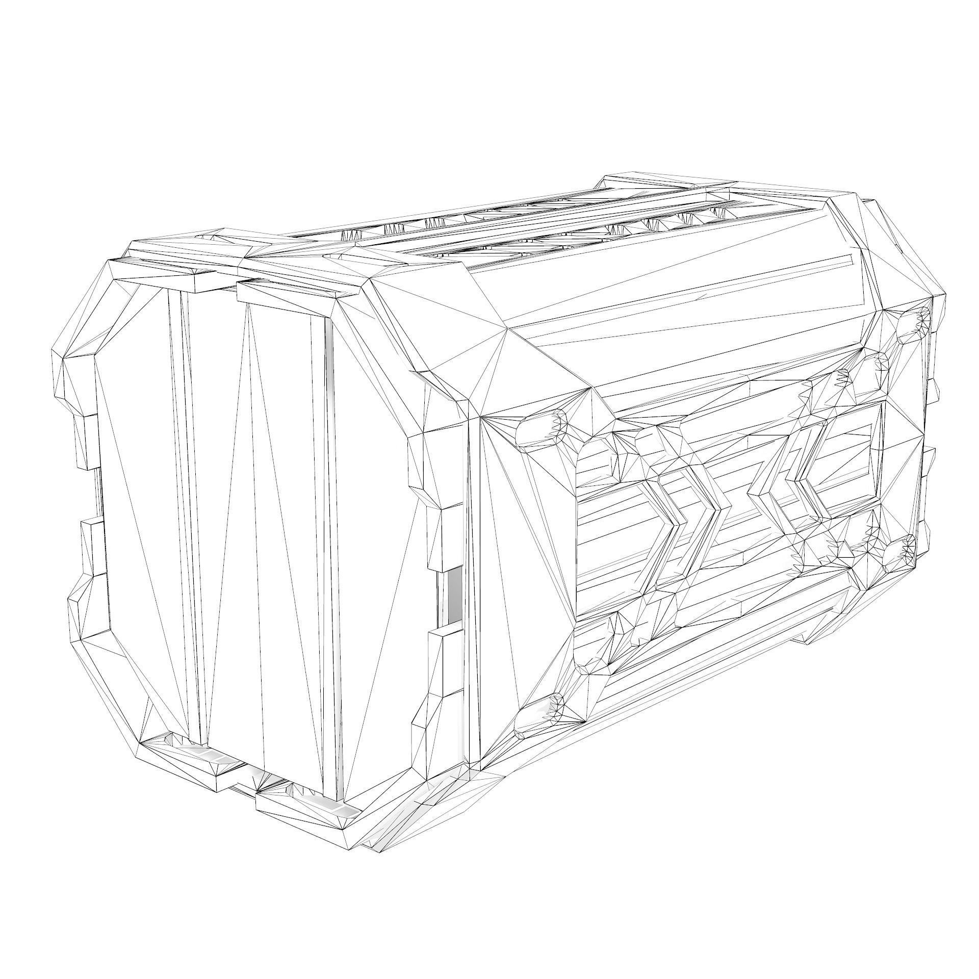 26 Sci-Fi Props - Low-Poly Game-Ready 3D Model - View 35