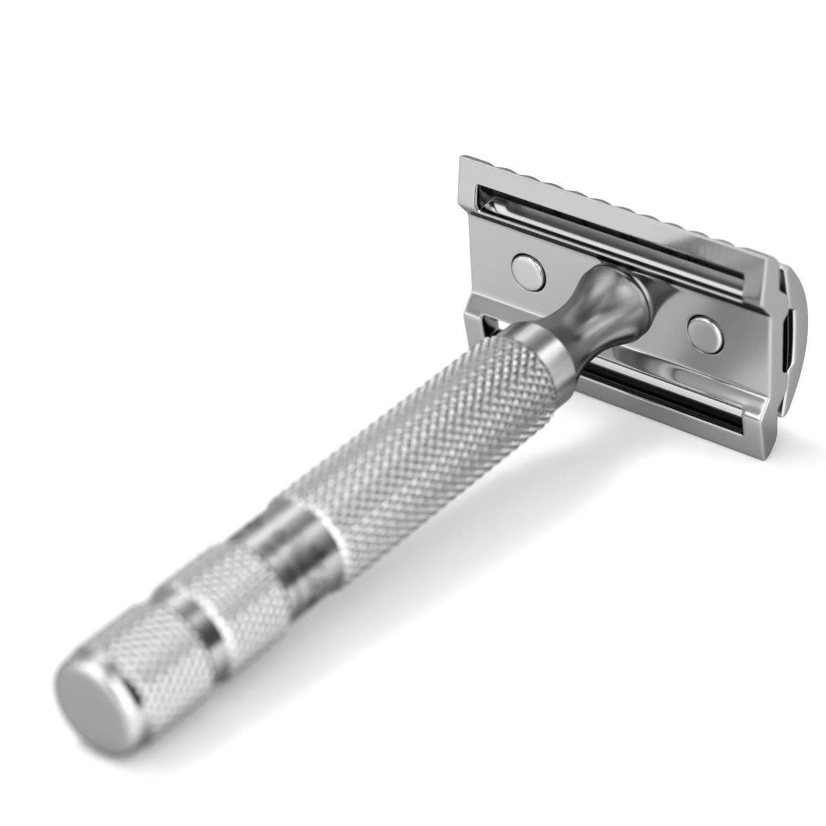 Shaving Kit with Metal Handles - Game-Ready 3D Model - View 8
