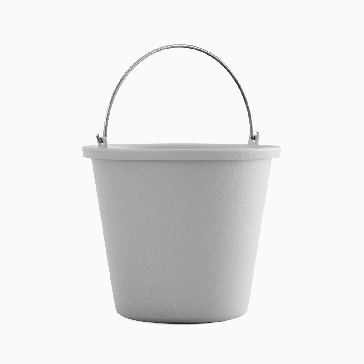 Industrial Plastic Bucket B Set - Mid-Poly 3D Model - View 10