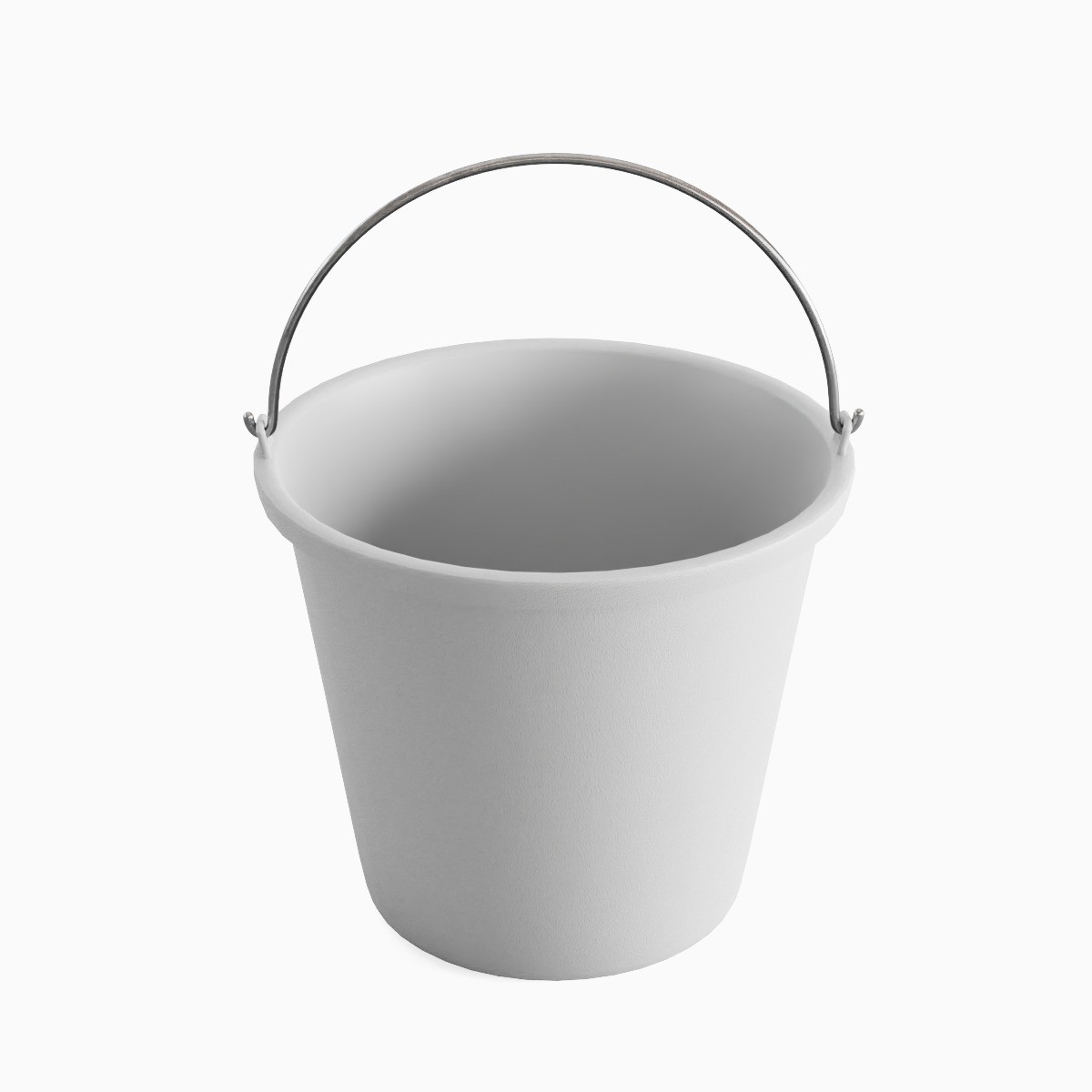 Industrial Plastic Bucket B Set - Mid-Poly 3D Model - View 12