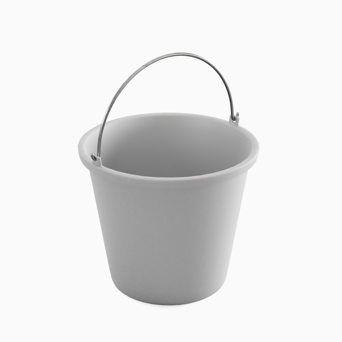 Industrial Plastic Bucket B Set - Mid-Poly 3D Model - View 13