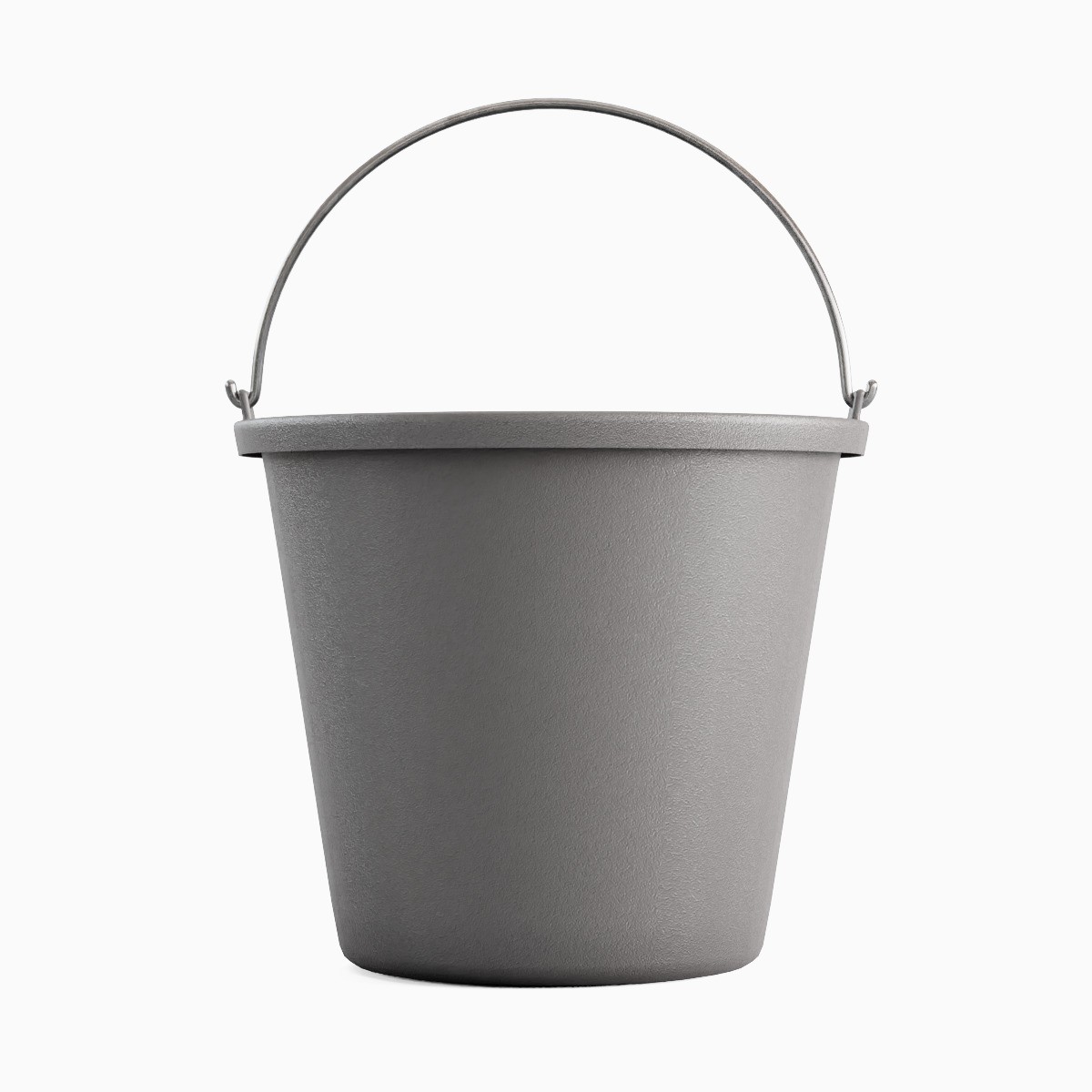 Industrial Plastic Bucket B Set - Mid-Poly 3D Model - View 15