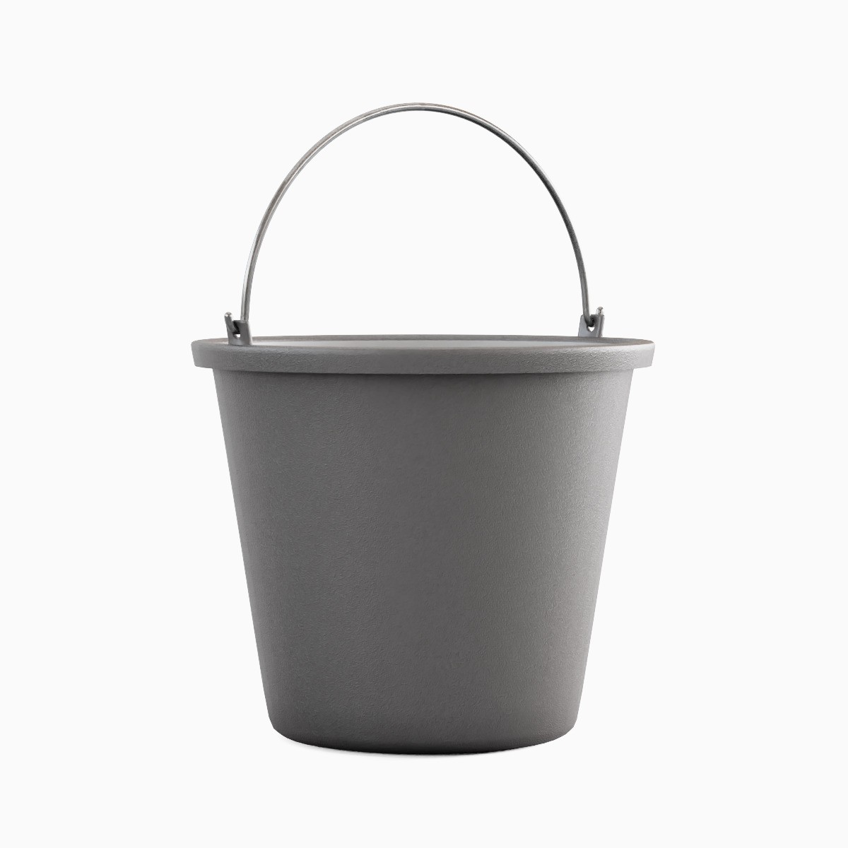 Industrial Plastic Bucket B Set - Mid-Poly 3D Model - View 16