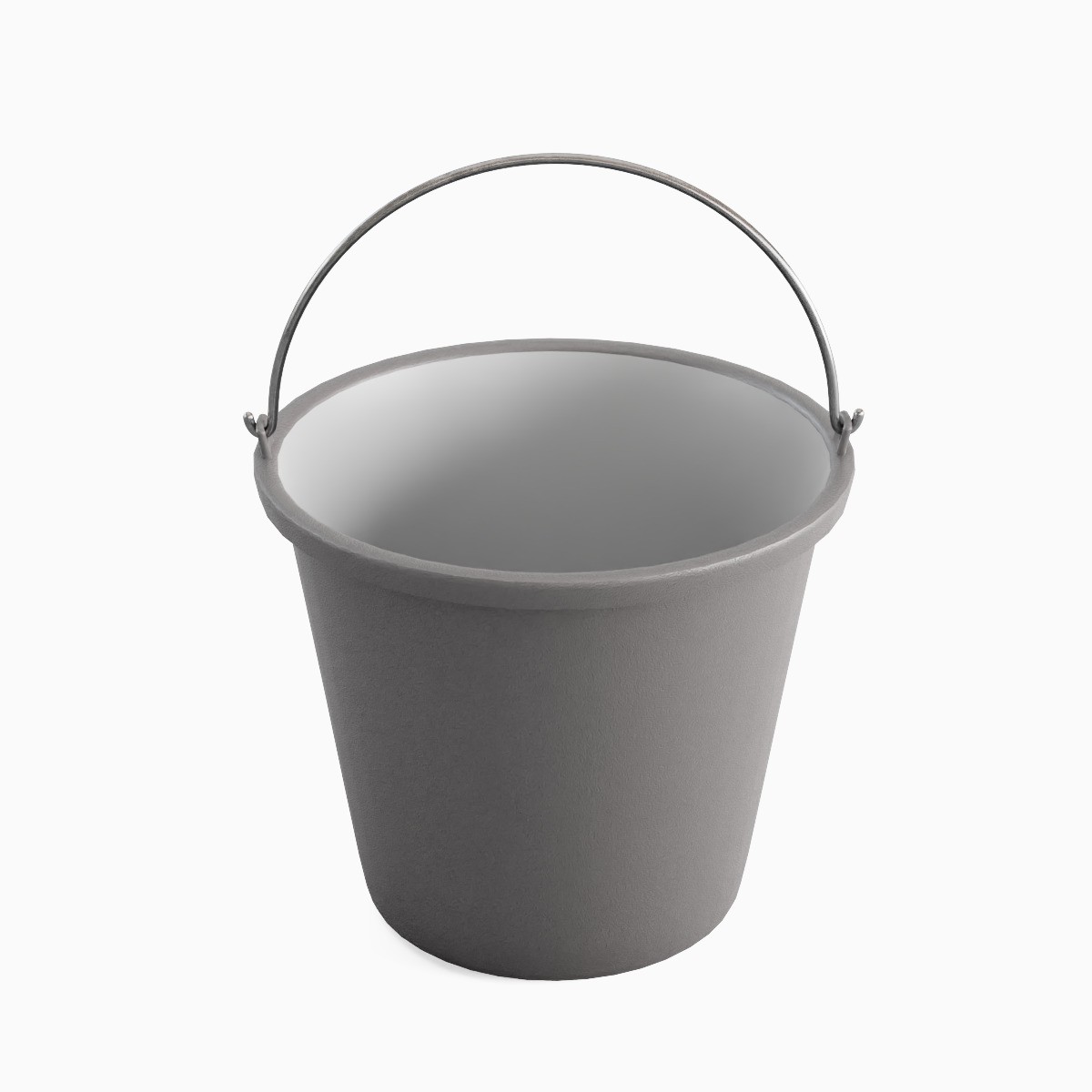 Industrial Plastic Bucket B Set - Mid-Poly 3D Model - View 18