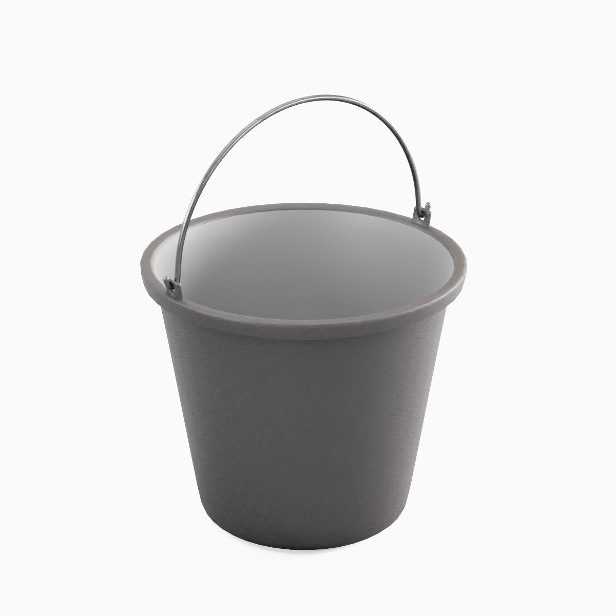 Industrial Plastic Bucket B Set - Mid-Poly 3D Model - View 19