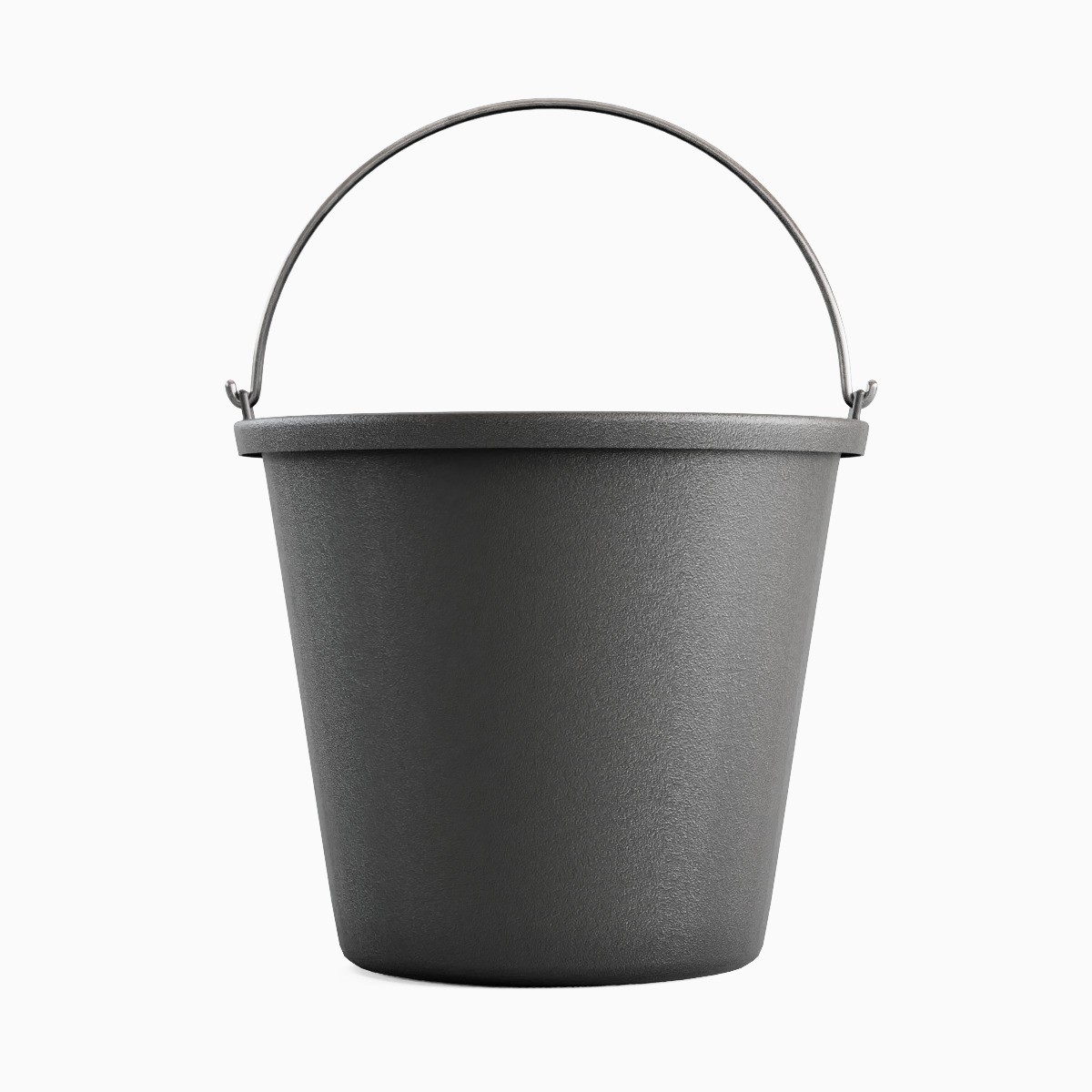 Industrial Plastic Bucket B Set - Mid-Poly 3D Model - View 3