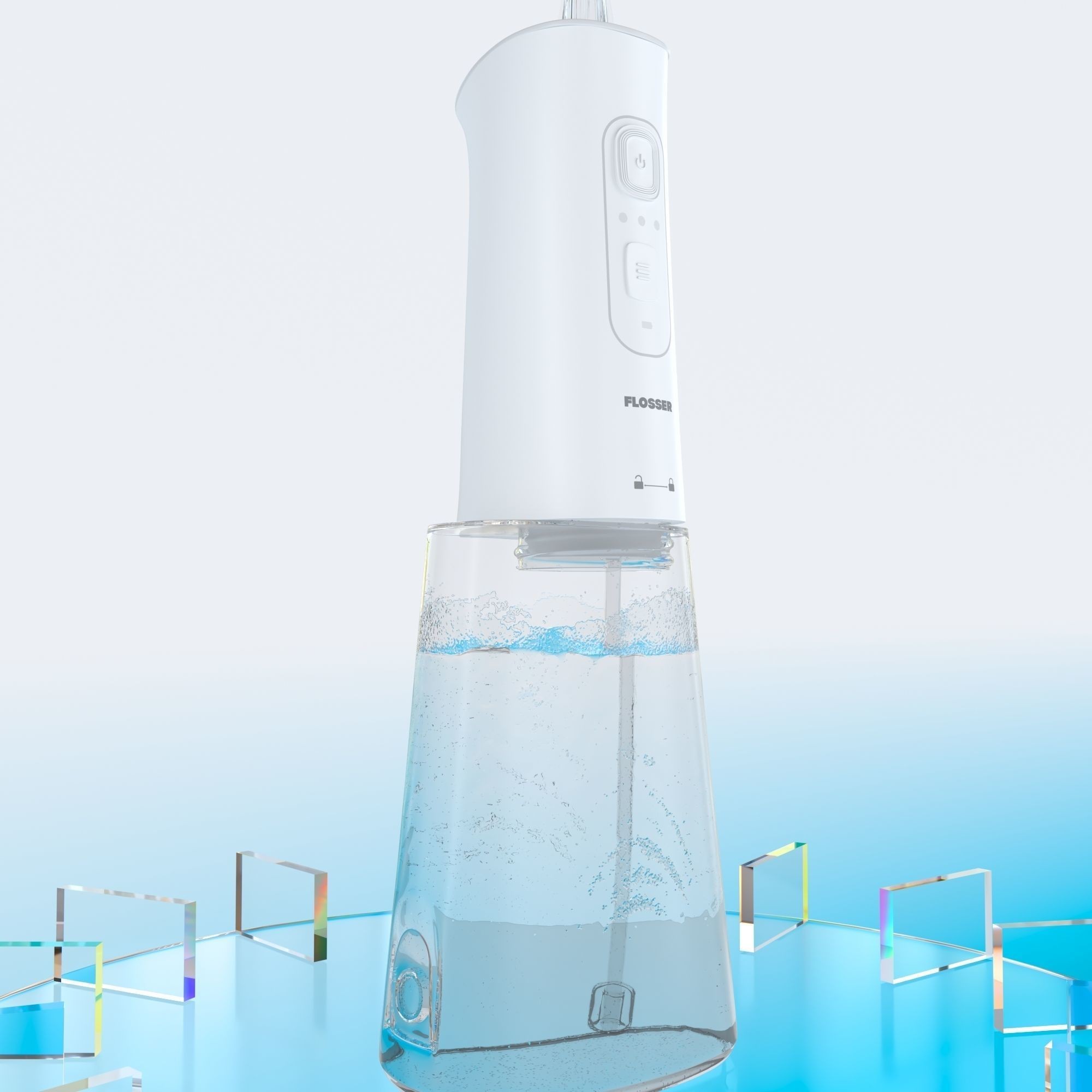 Dental Flosser - Low-Poly Game-Ready 3D Model - View 15