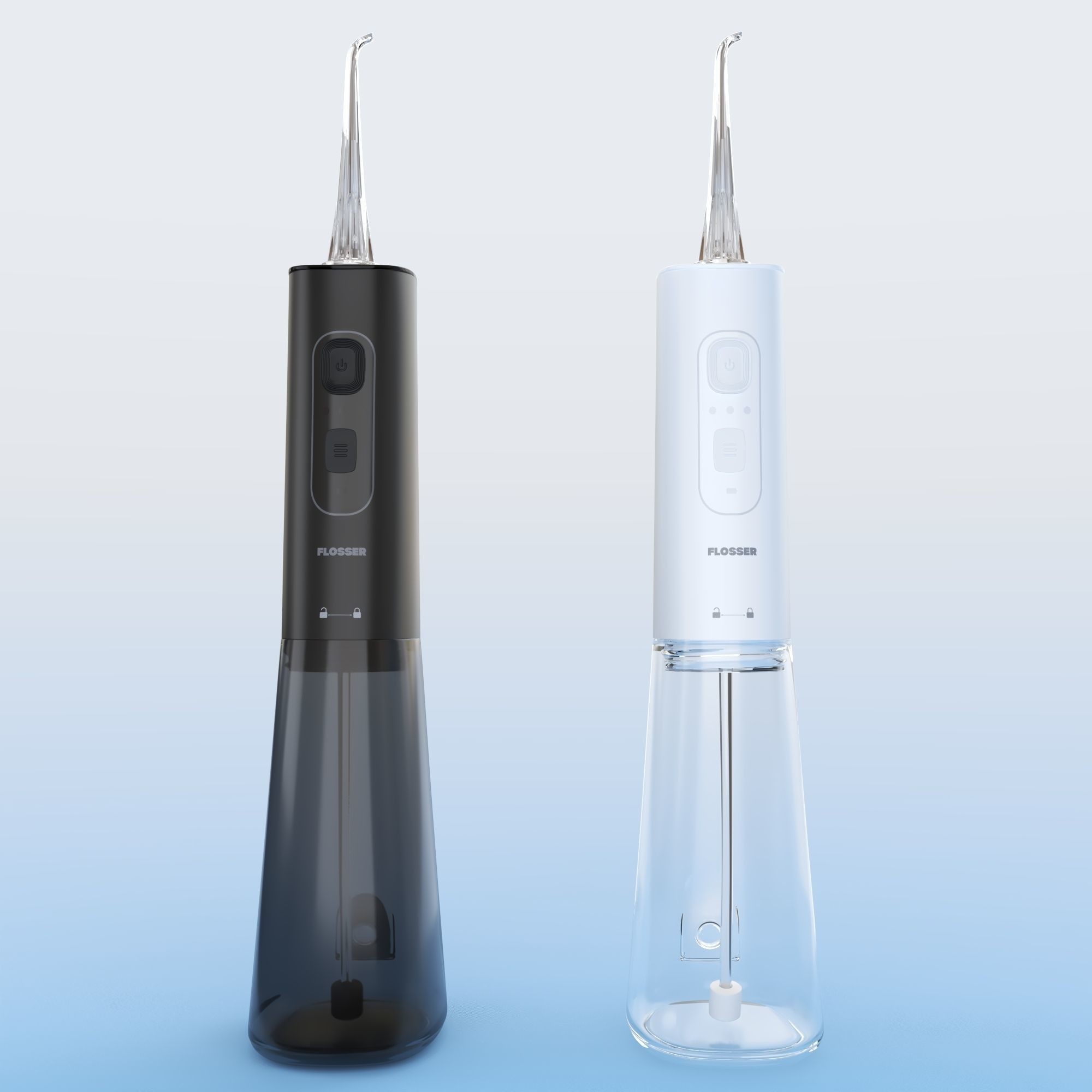 Dental Flosser - Low-Poly Game-Ready 3D Model - View 3