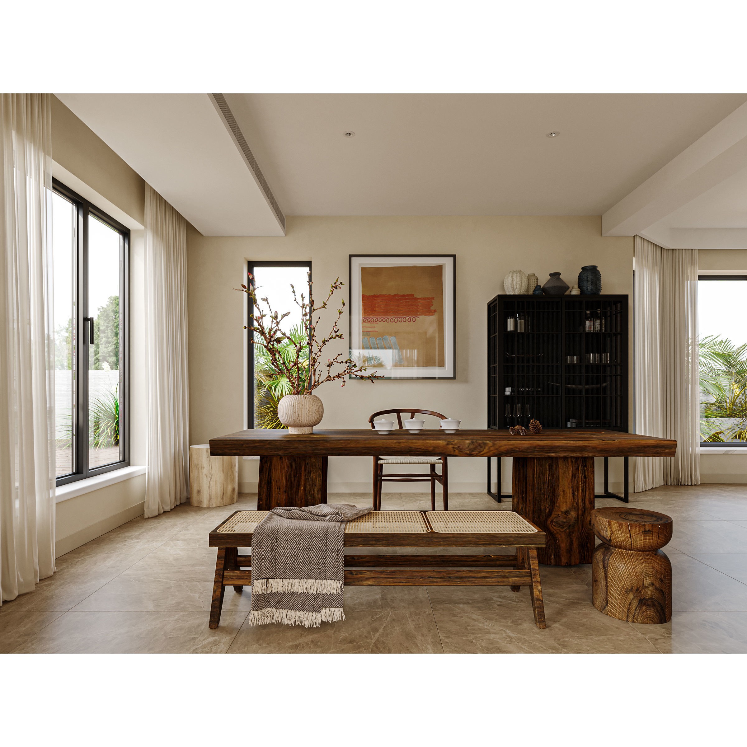 Modern Villa Design - Game-Ready 3D Model - View 3