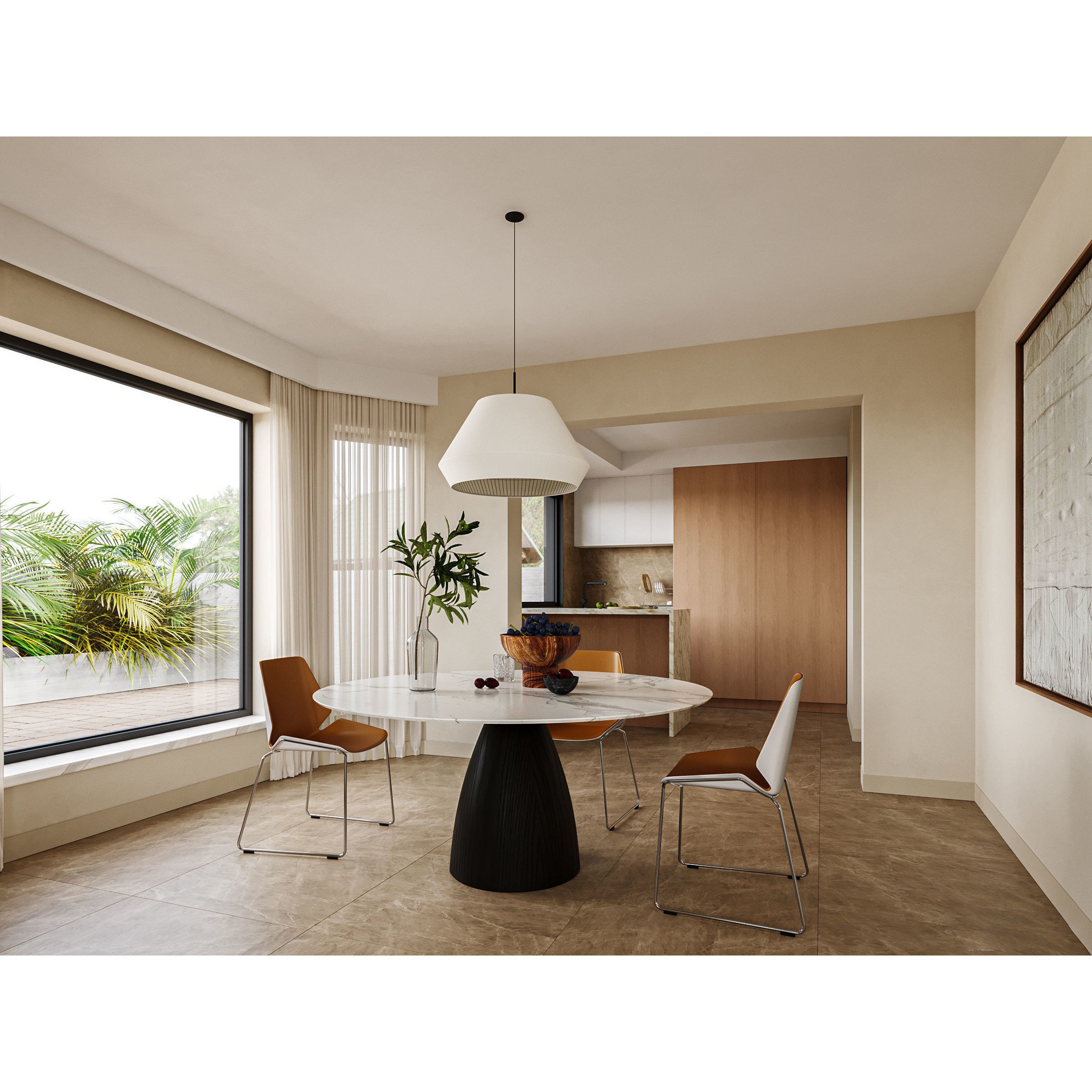 Modern Villa Design - Game-Ready 3D Model - View 8